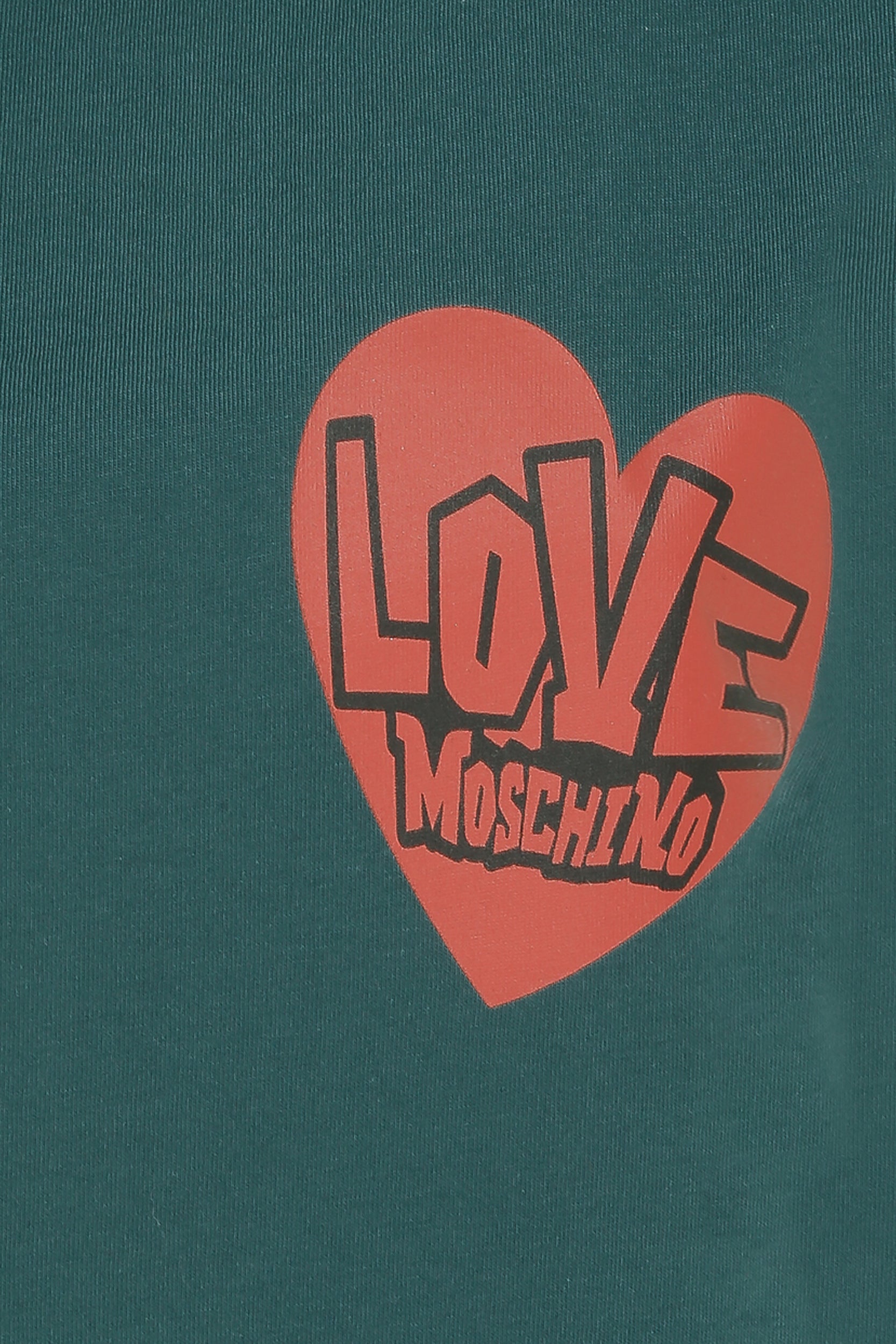 Love Moschino T-shirt Petrolio