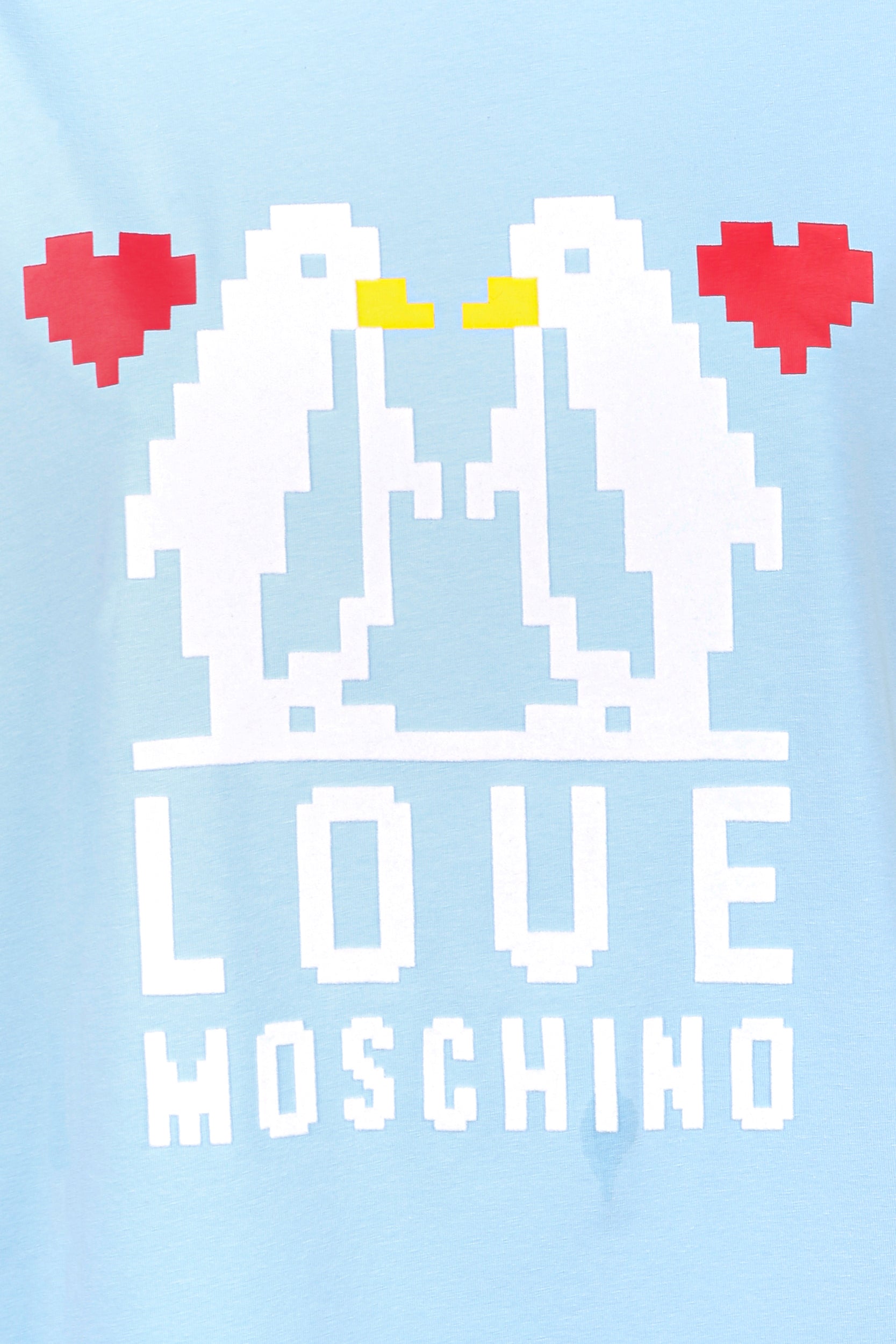 Love Moschino T-Shirt Azzurra