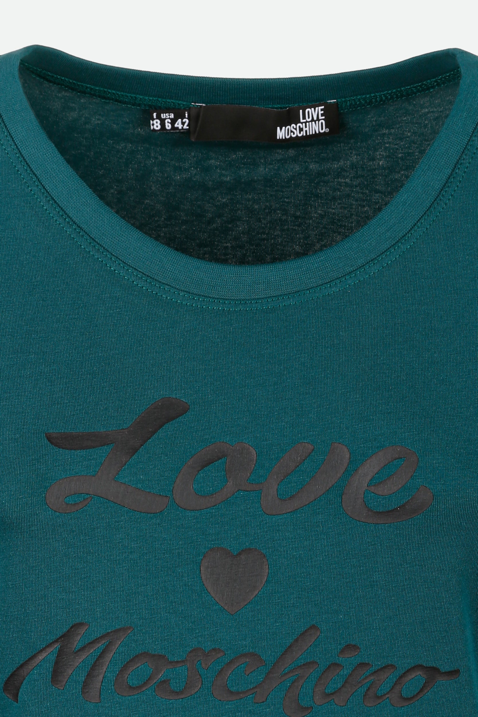 Love Moschino T-Shirt Petrolio