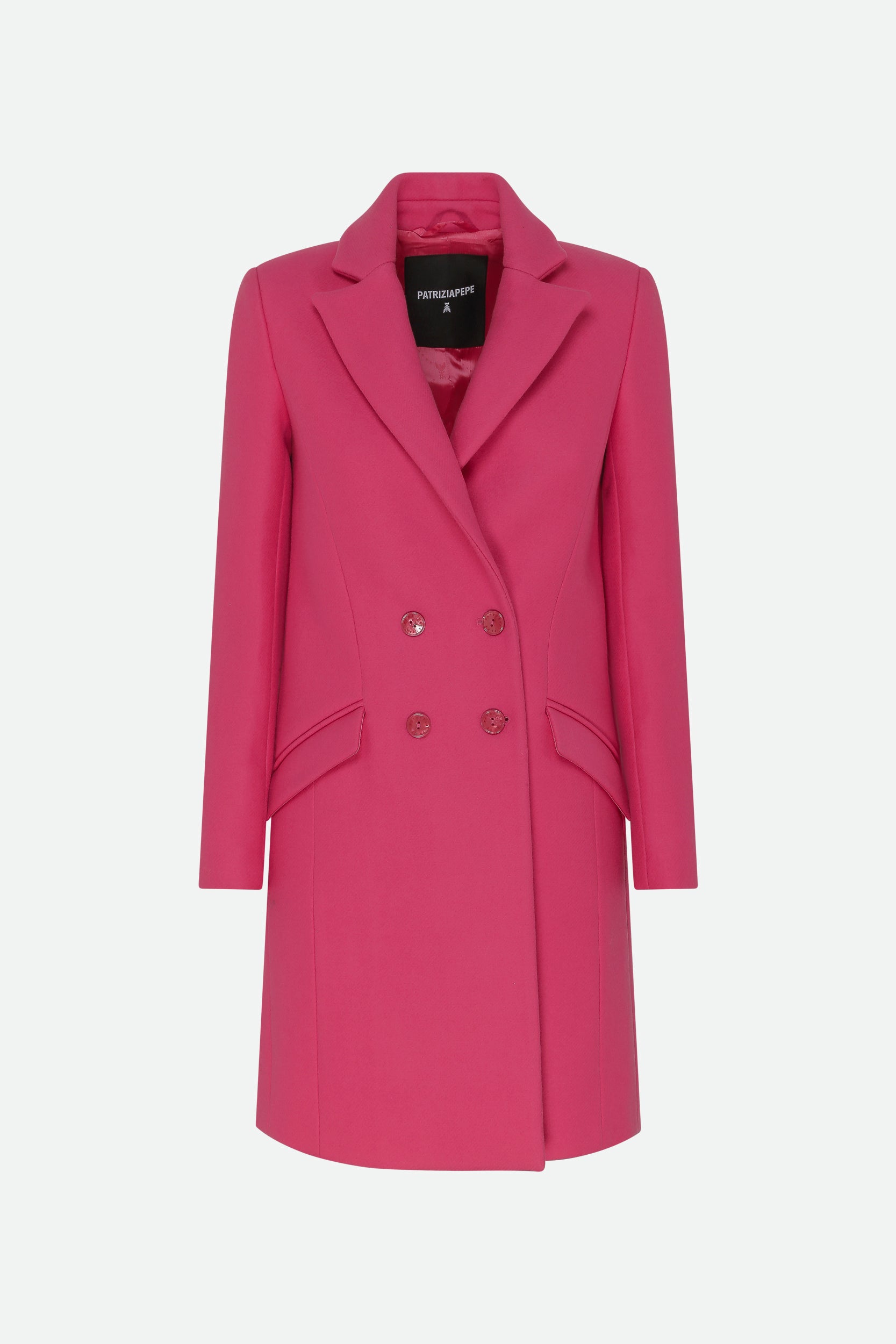 Patrizia Pepe Fuchsia Coat