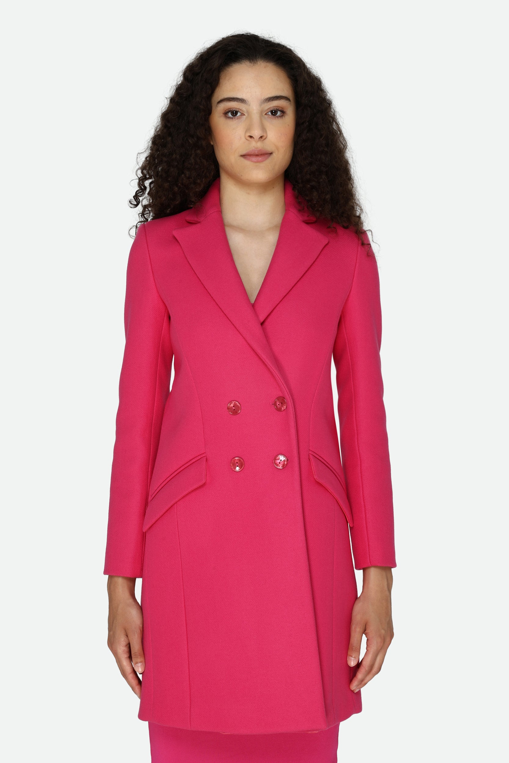 Patrizia Pepe Fuchsia Coat