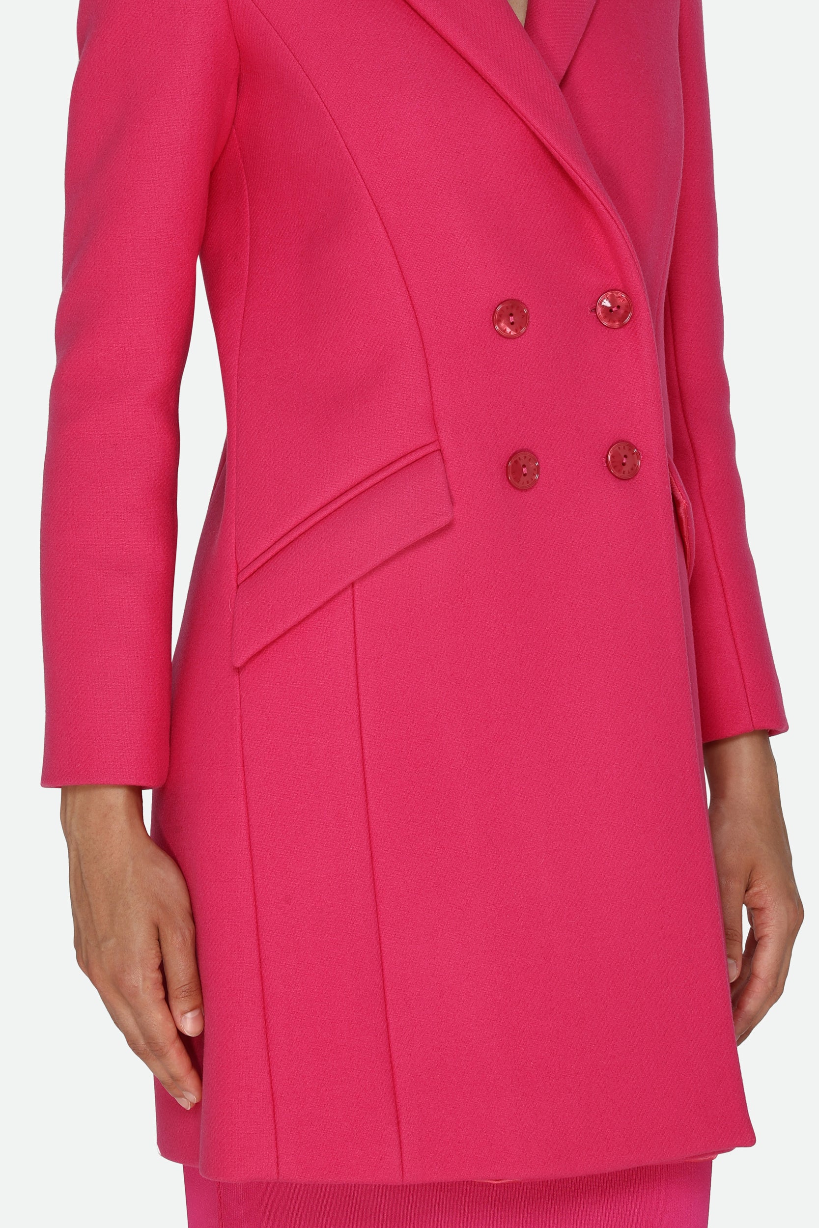 Patrizia Pepe Fuchsia Coat