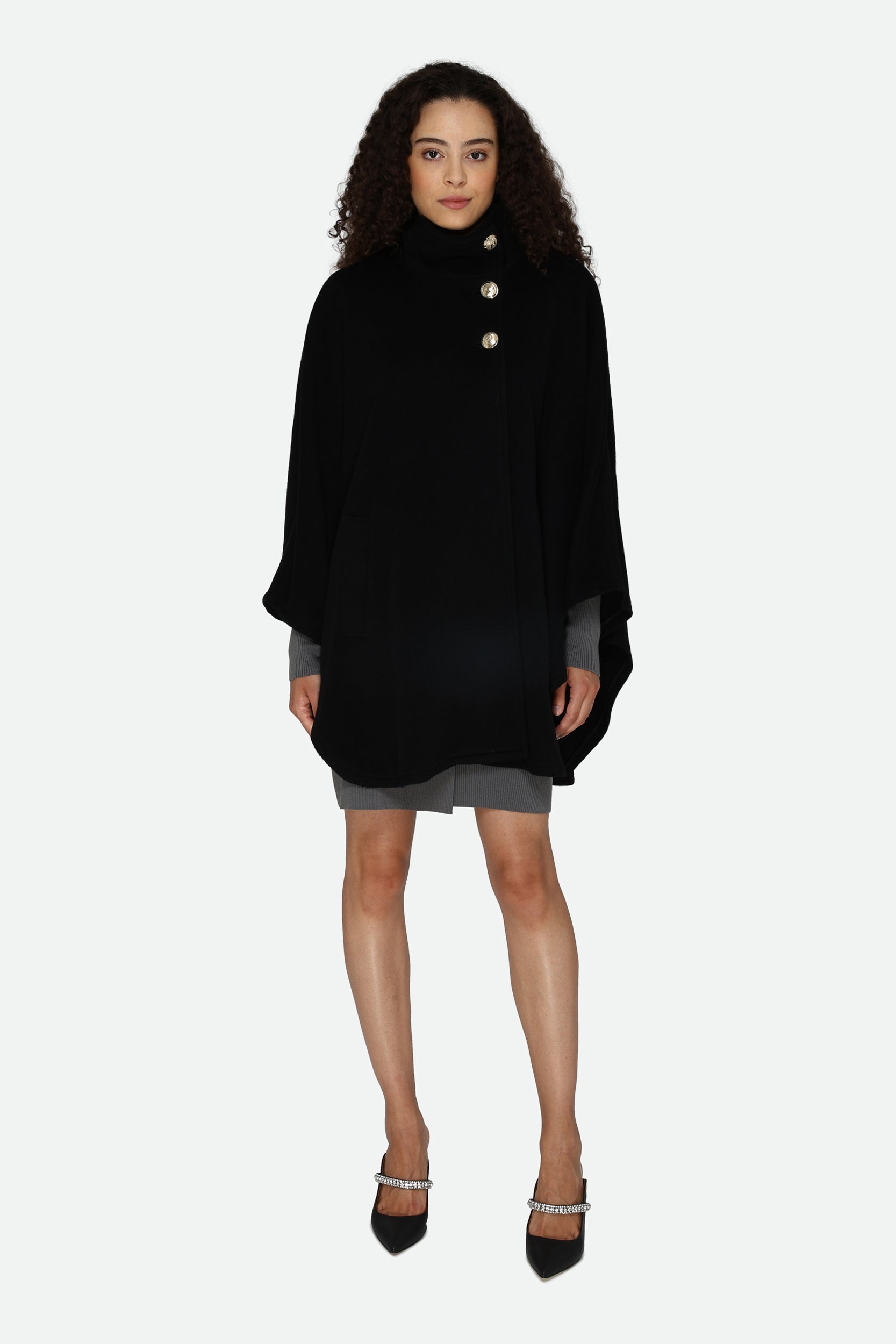 Patrizia Pepe Black Coat