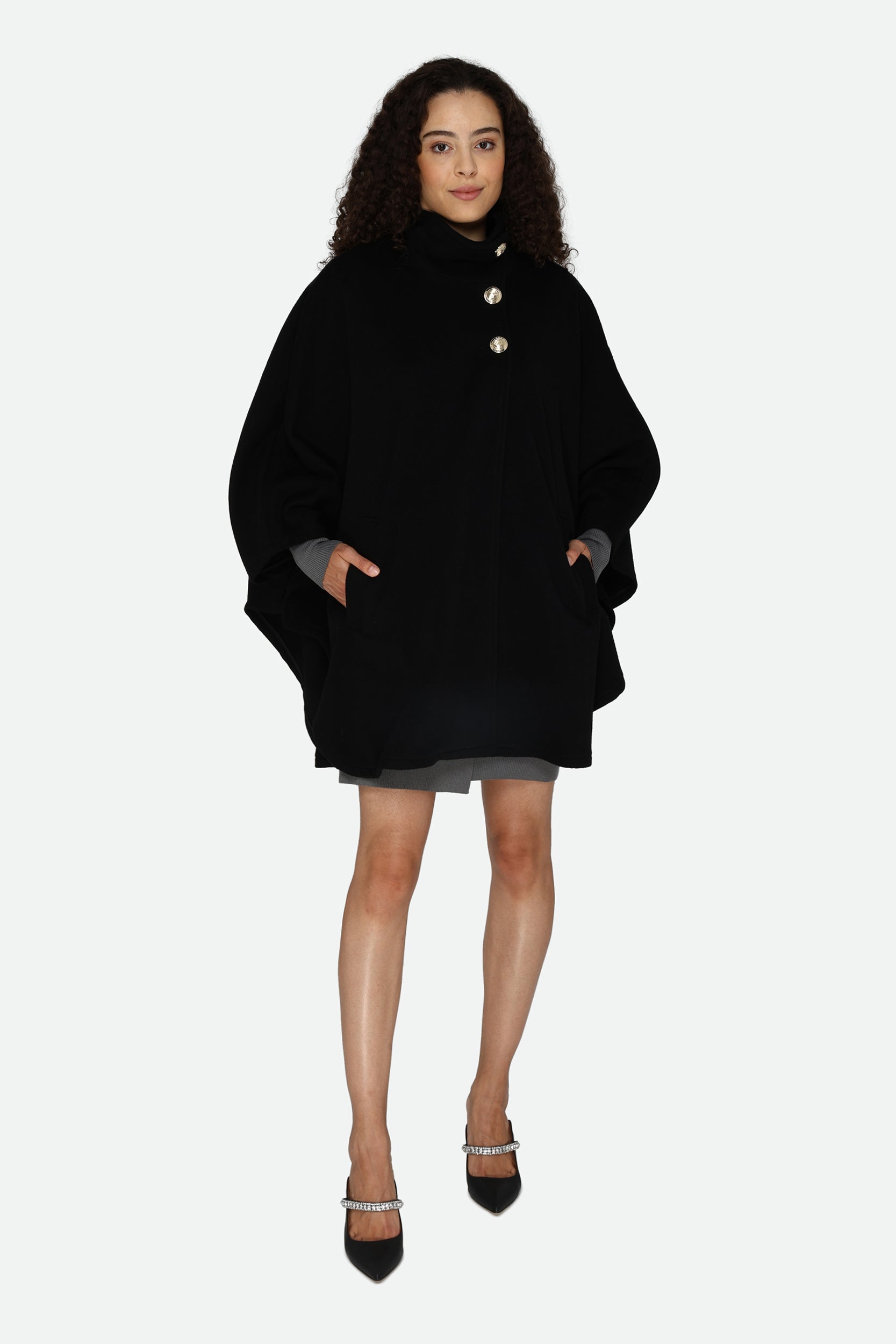 Patrizia Pepe Black Coat