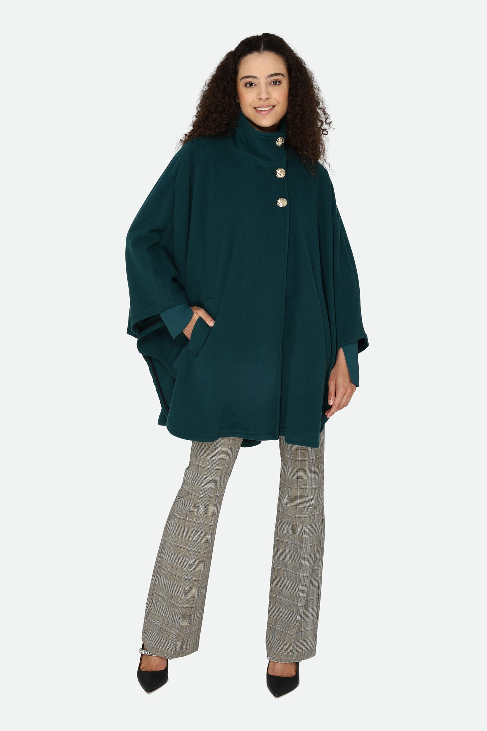 Patrizia Pepe Petrol Coat