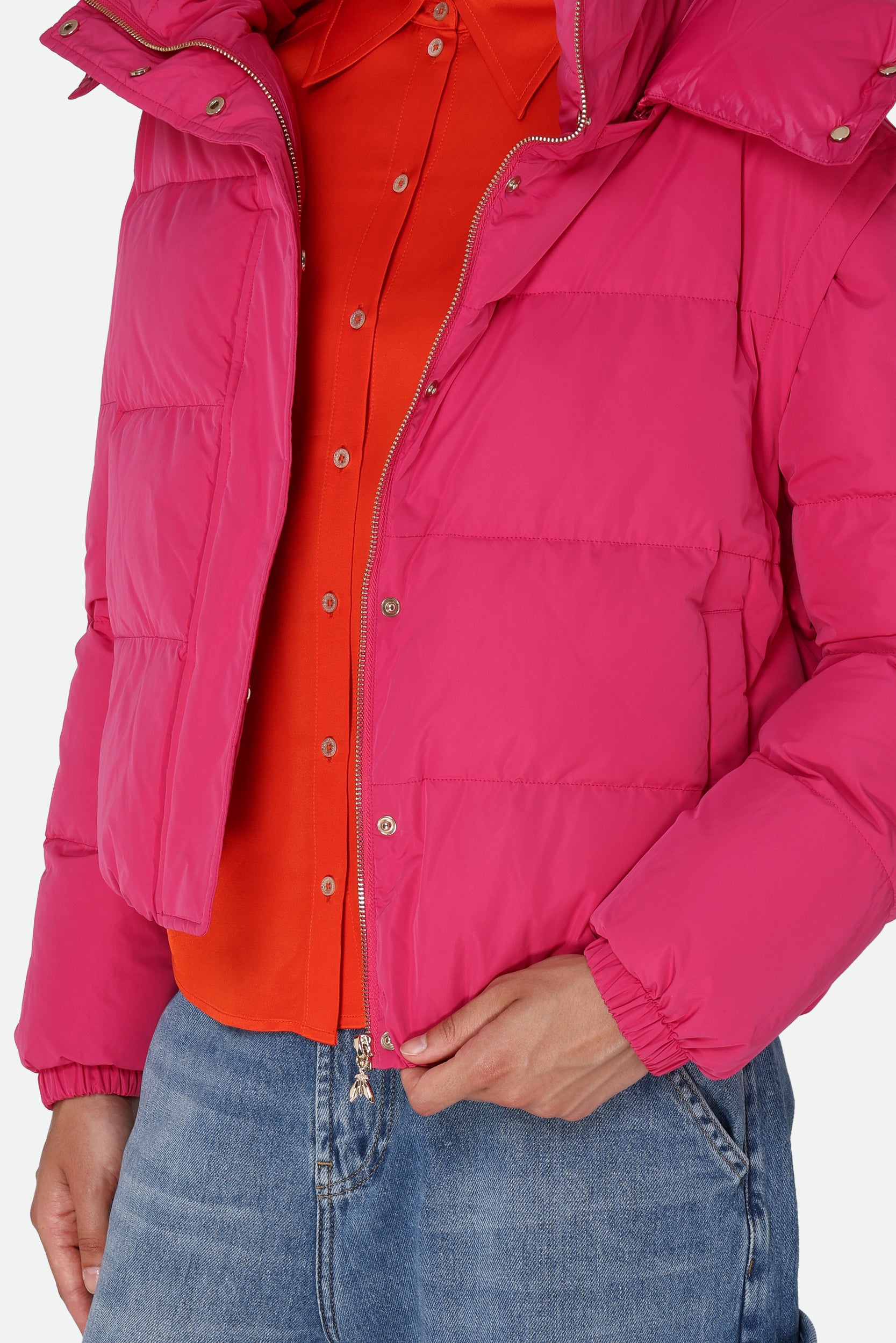 Patrizia Pepe Fuchsia Bomber