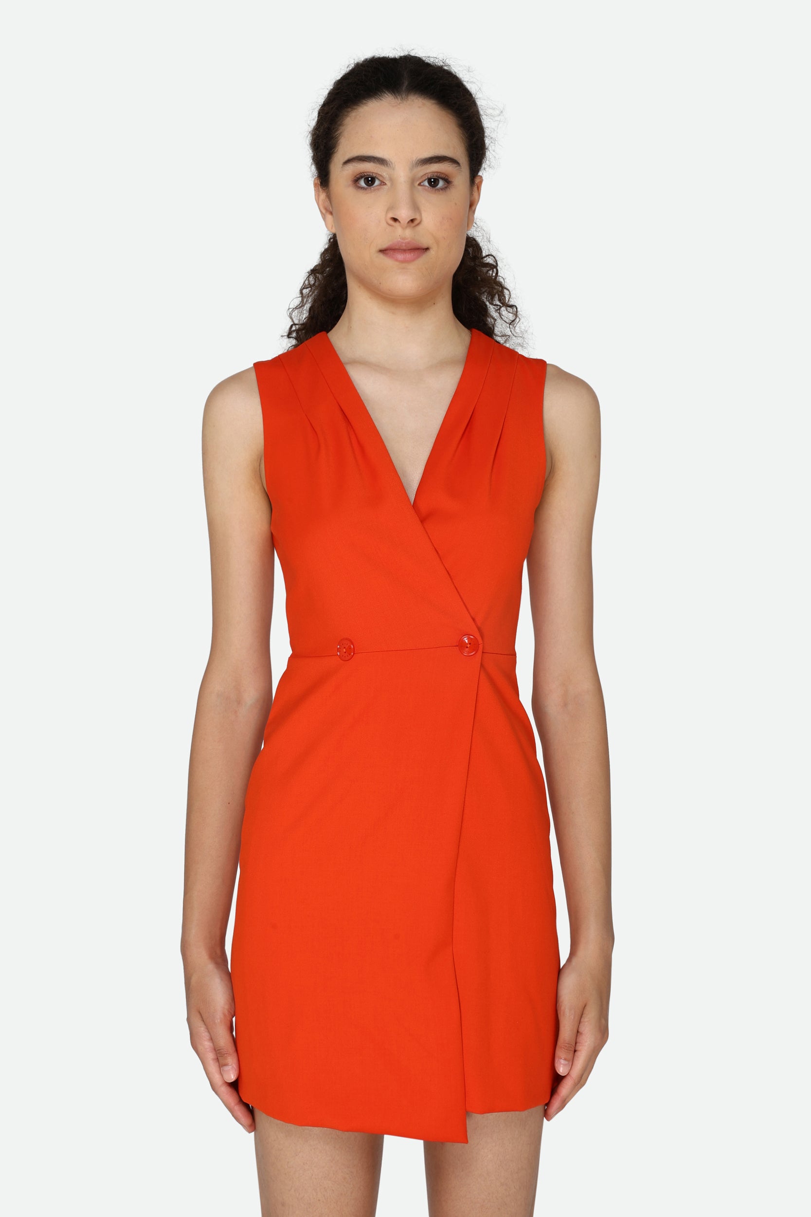 Patrizia Pepe Orange Dress