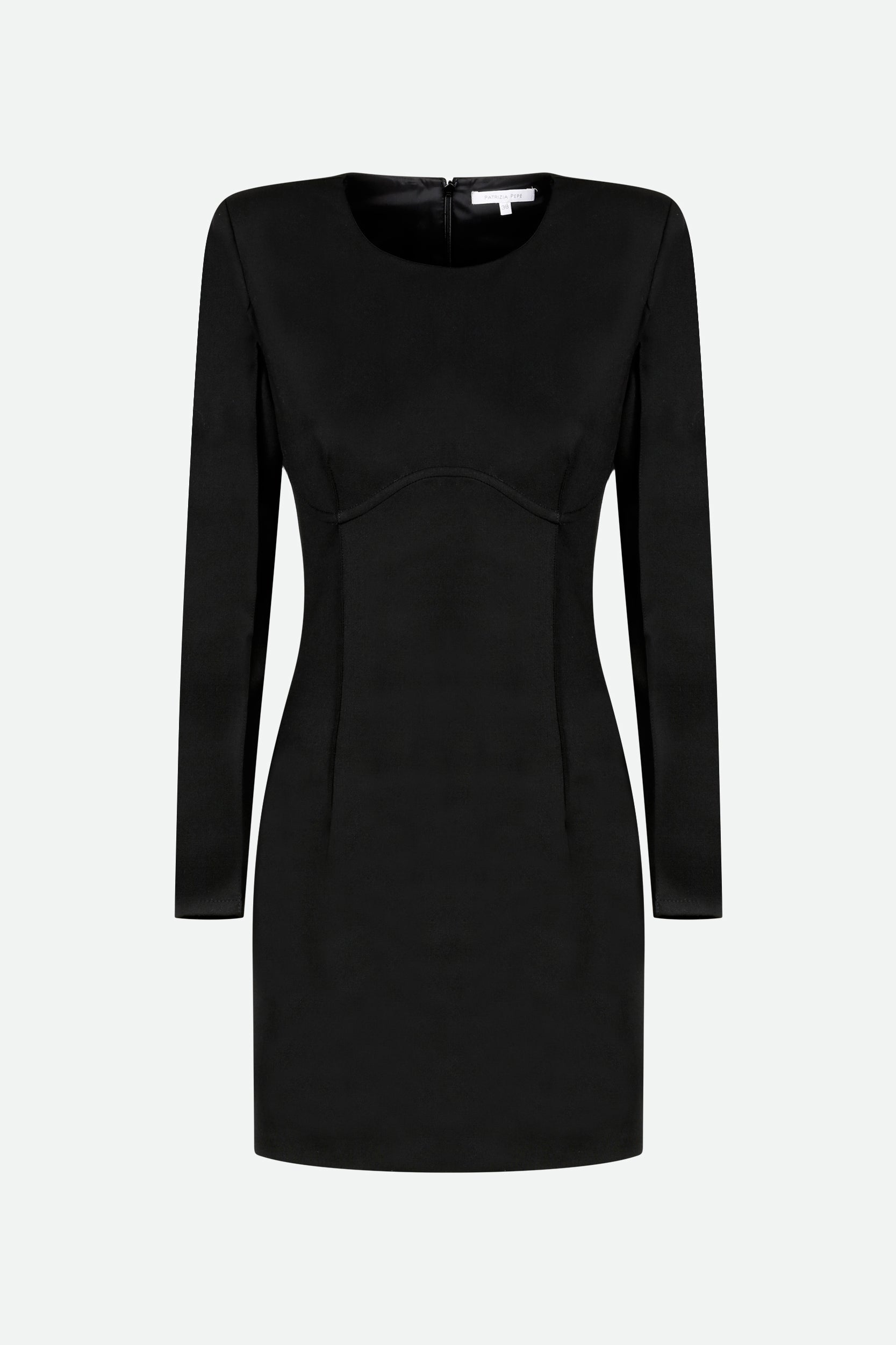 Patrizia Pepe Black Sheath Dress