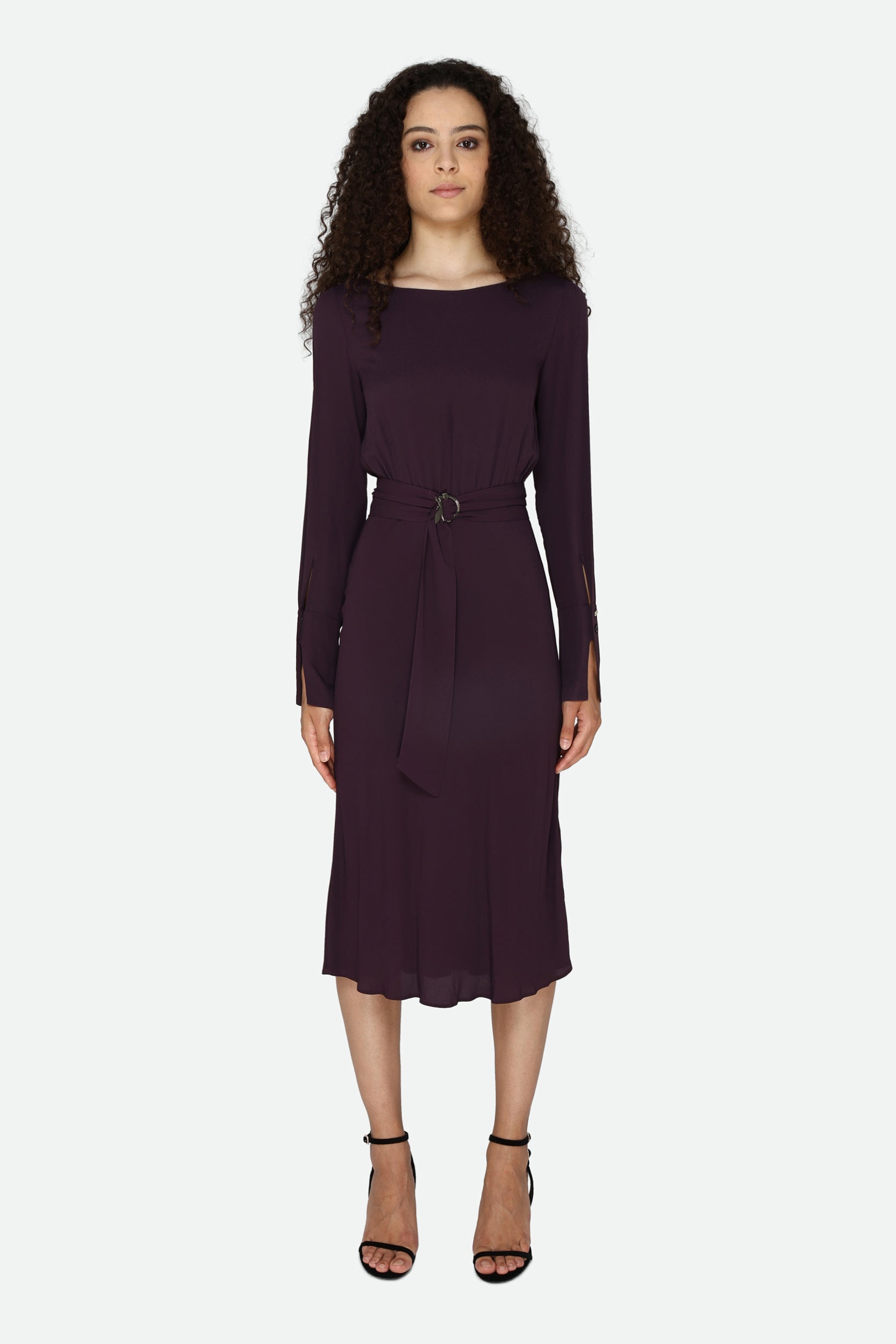 Patrizia Pepe Plum Dress