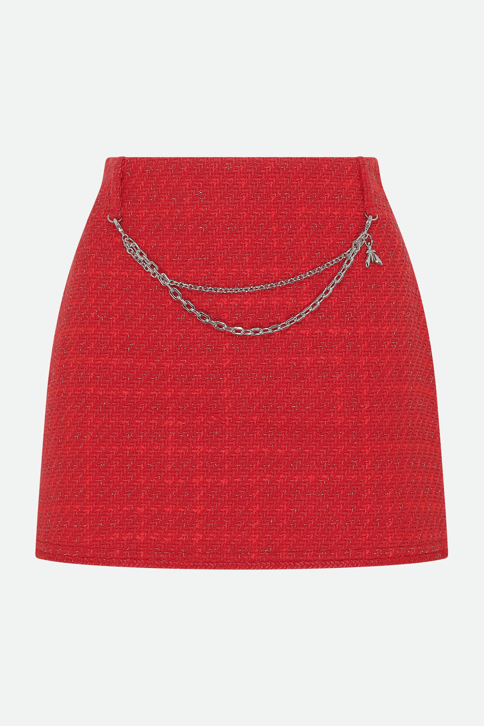 Patrizia Pepe Red Mini Skirt