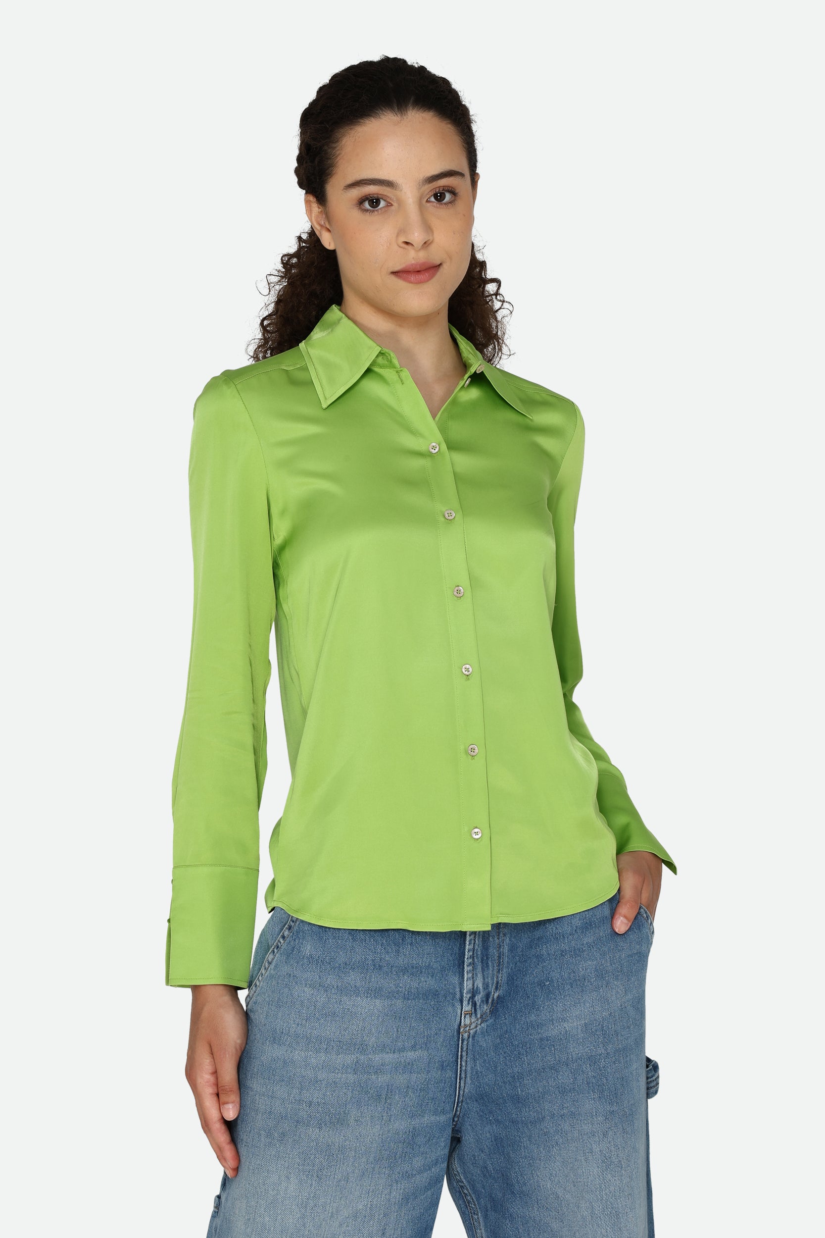 Patrizia Pepe Green Shirt