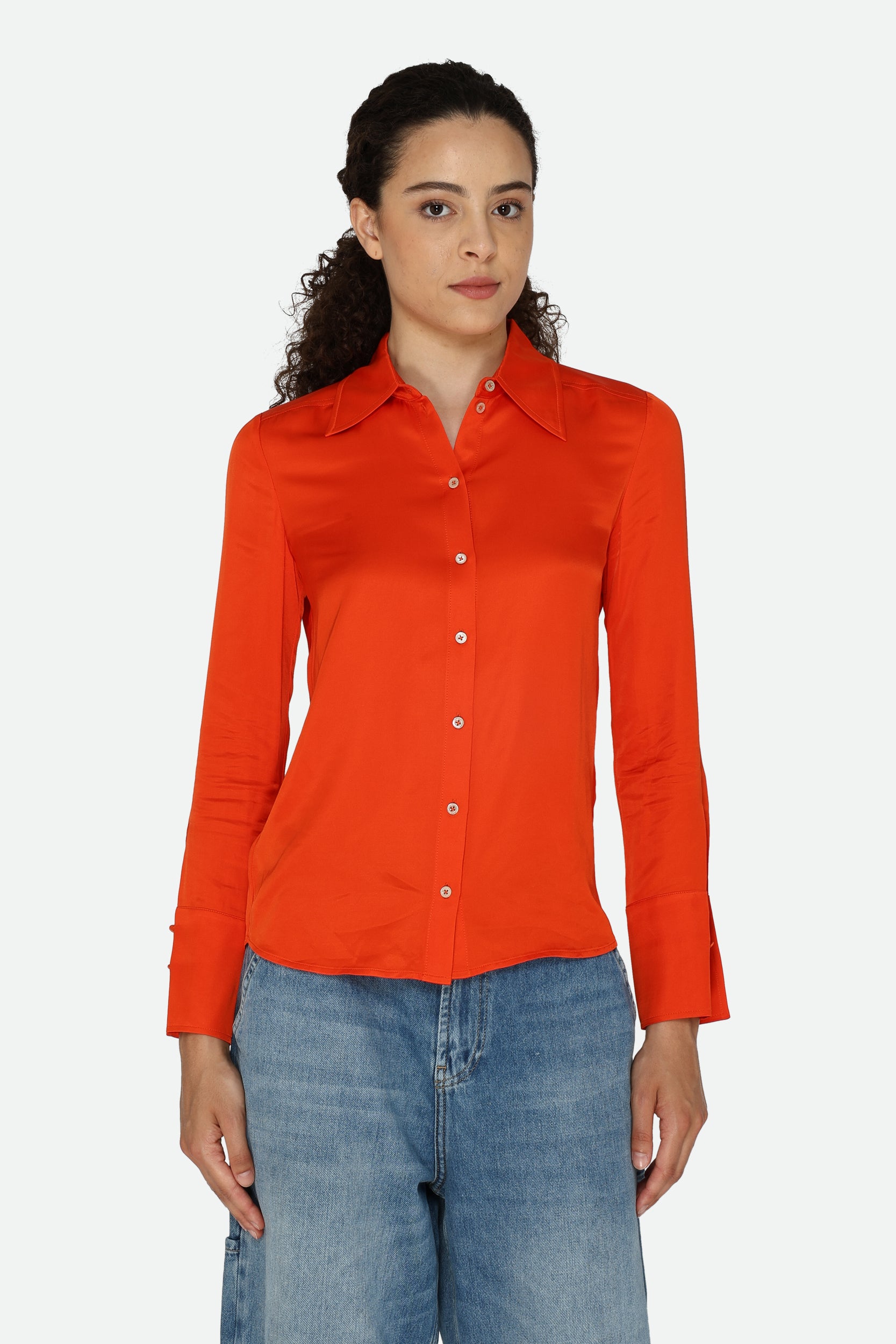 Patrizia Pepe Orange Shirt