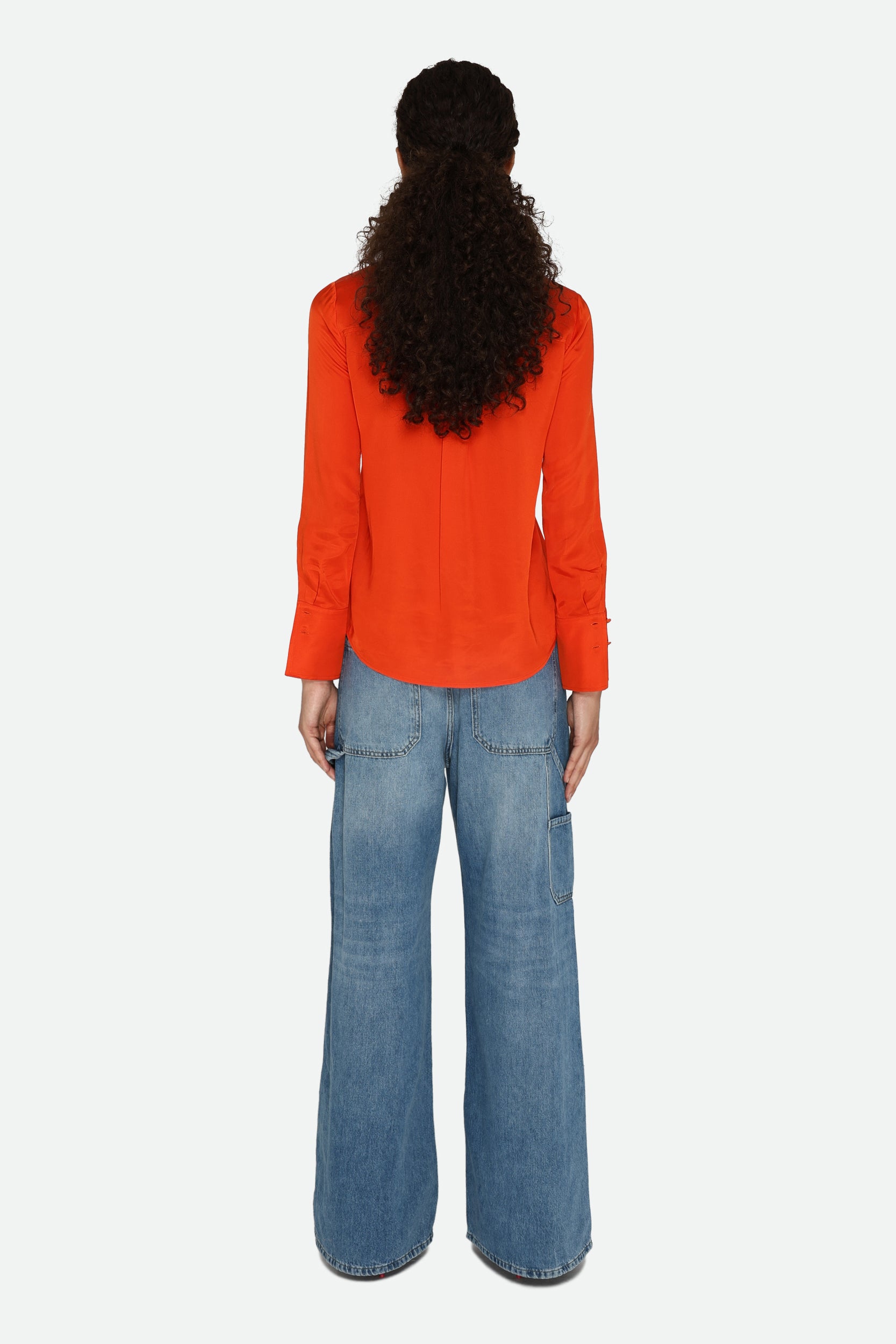 Patrizia Pepe Orange Shirt