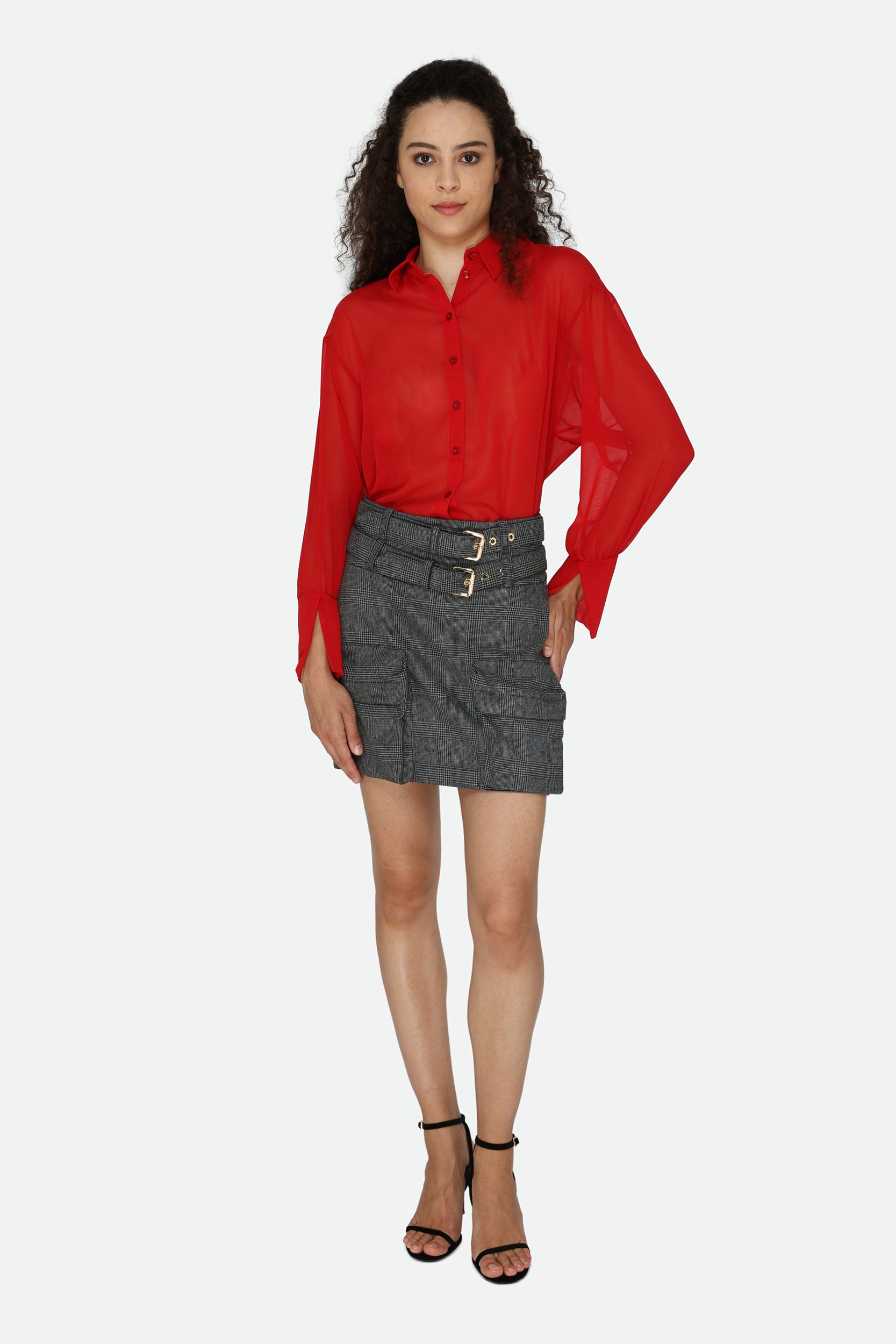 Patrizia Pepe Red Shirt