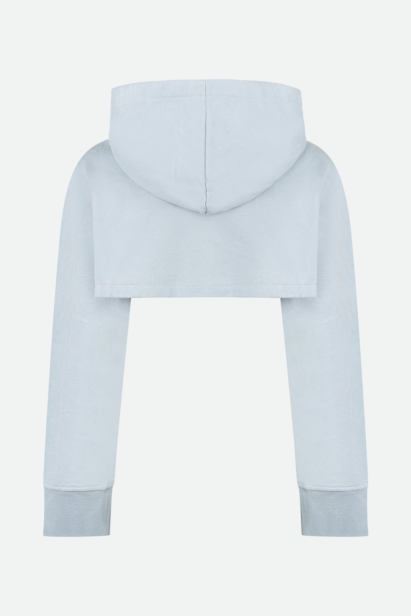 Erika Cavallini Light Blue Crop Sweatshirt