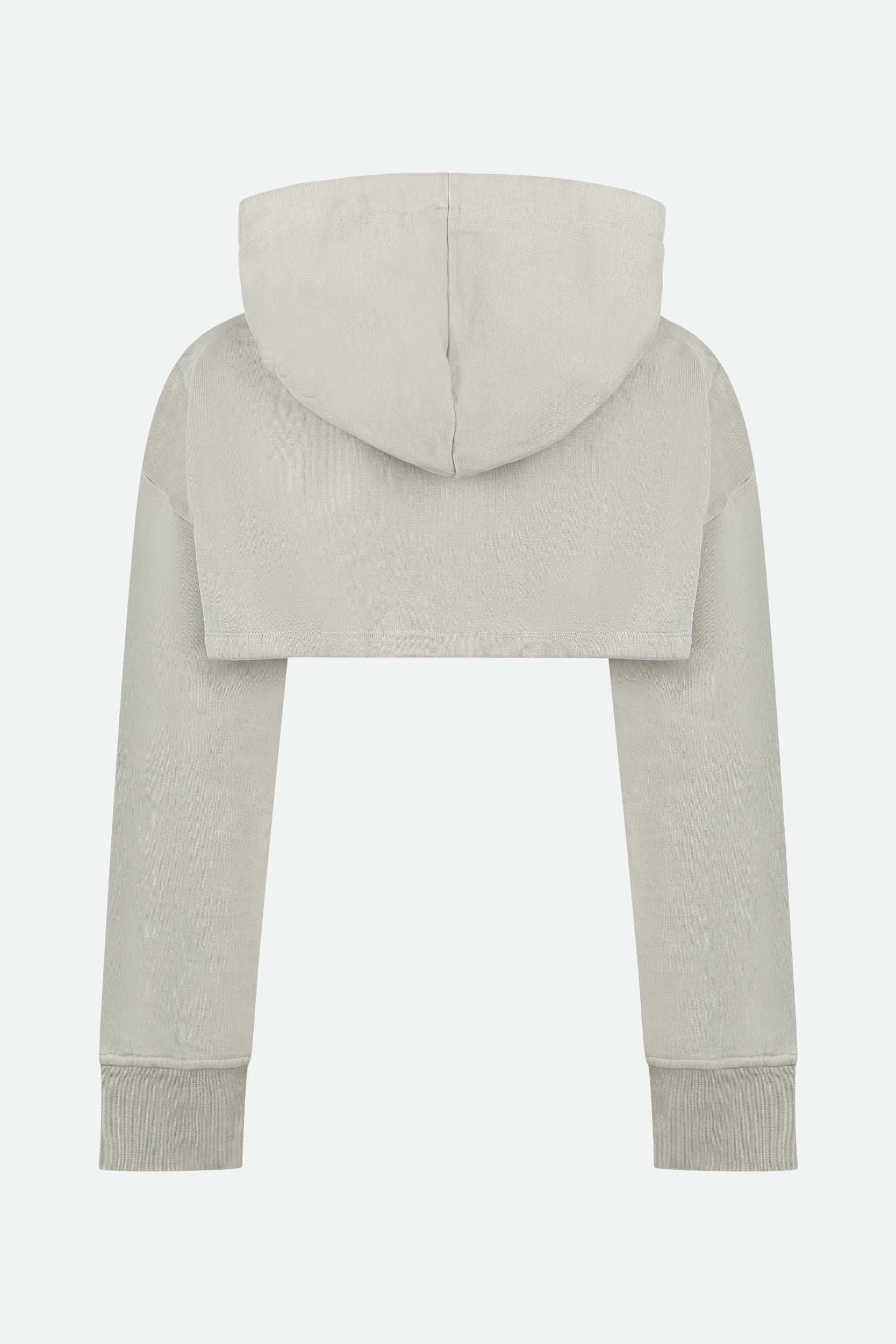 Erika Cavalli Gray Crop Sweatshirt