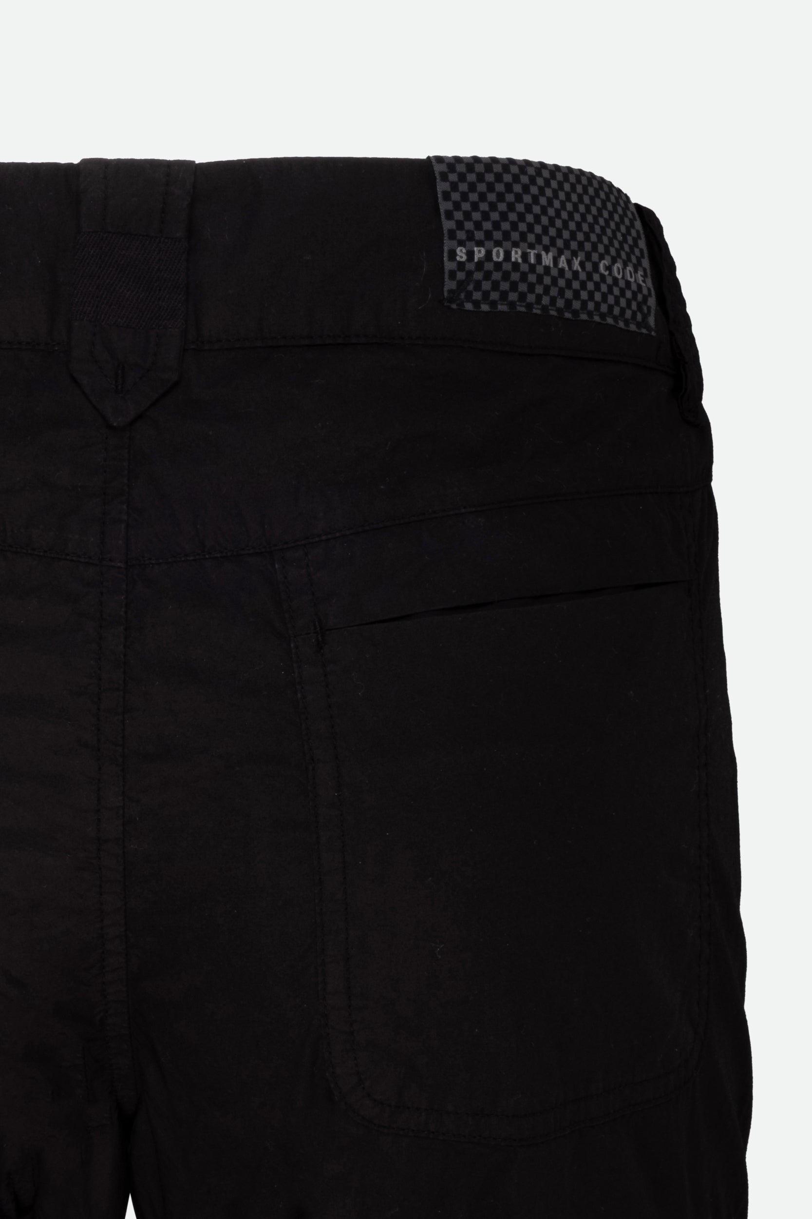 Sportmax Code Pantalone Cargo Nero