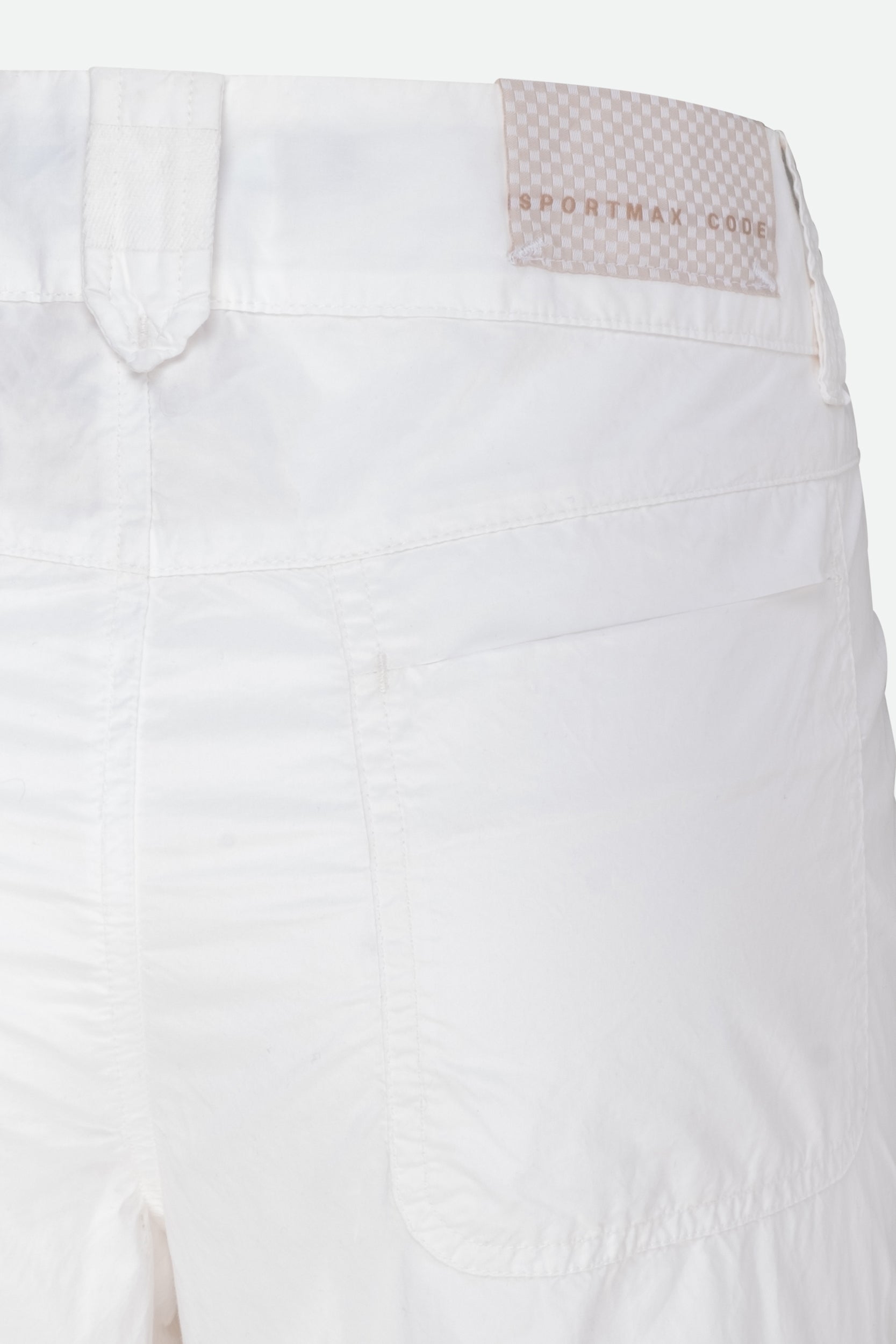 Sportmax Code Cargo Pants Bianco 