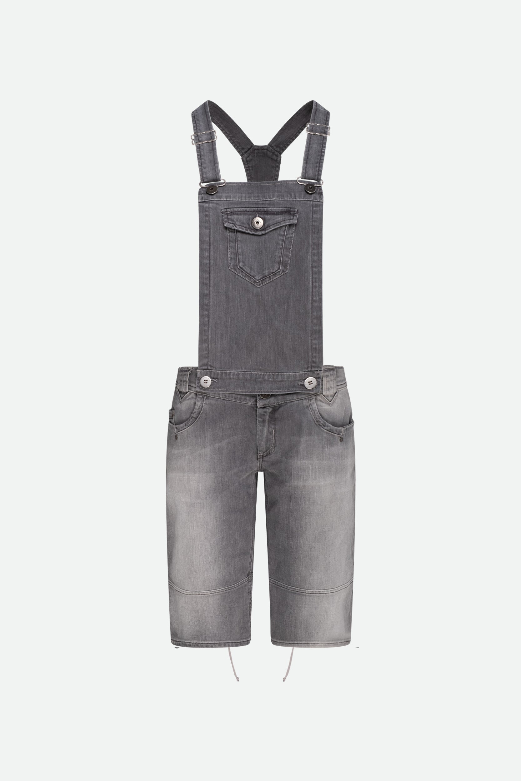 Sportmax Denim Overalls Grey