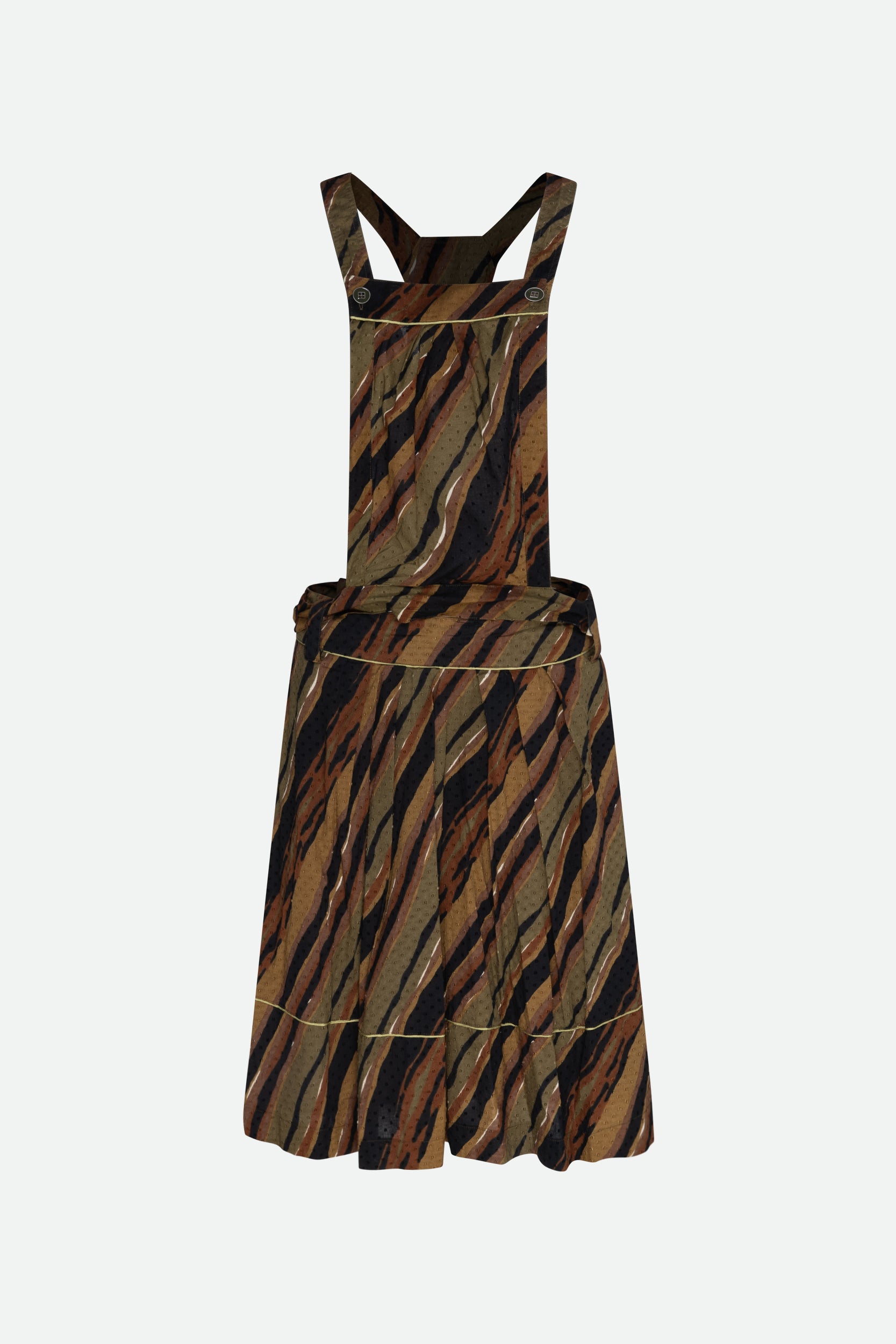 Sportmax Code Multicolored Pattern Dress