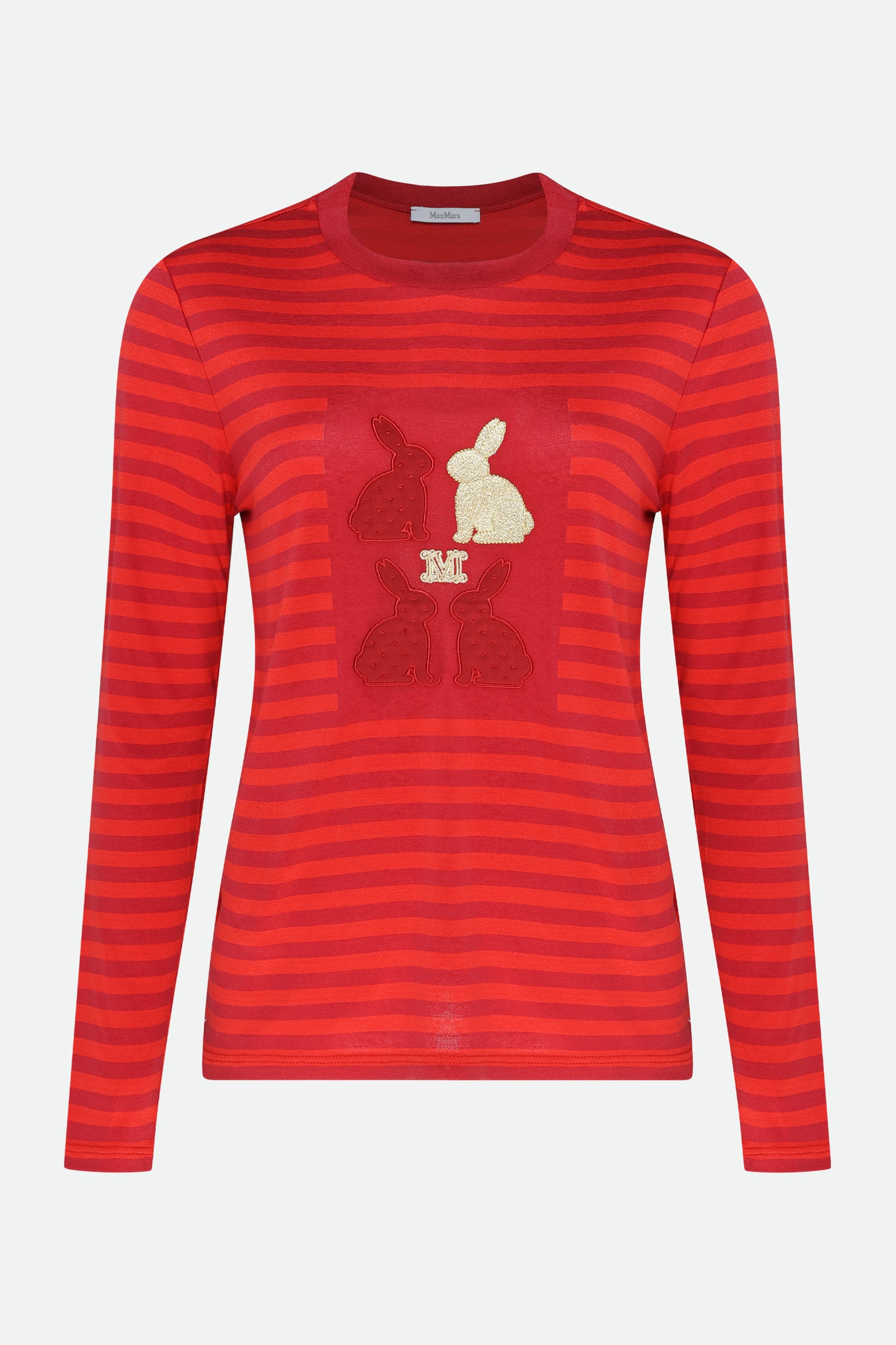 Max Mara Maglia a Righe Rossa