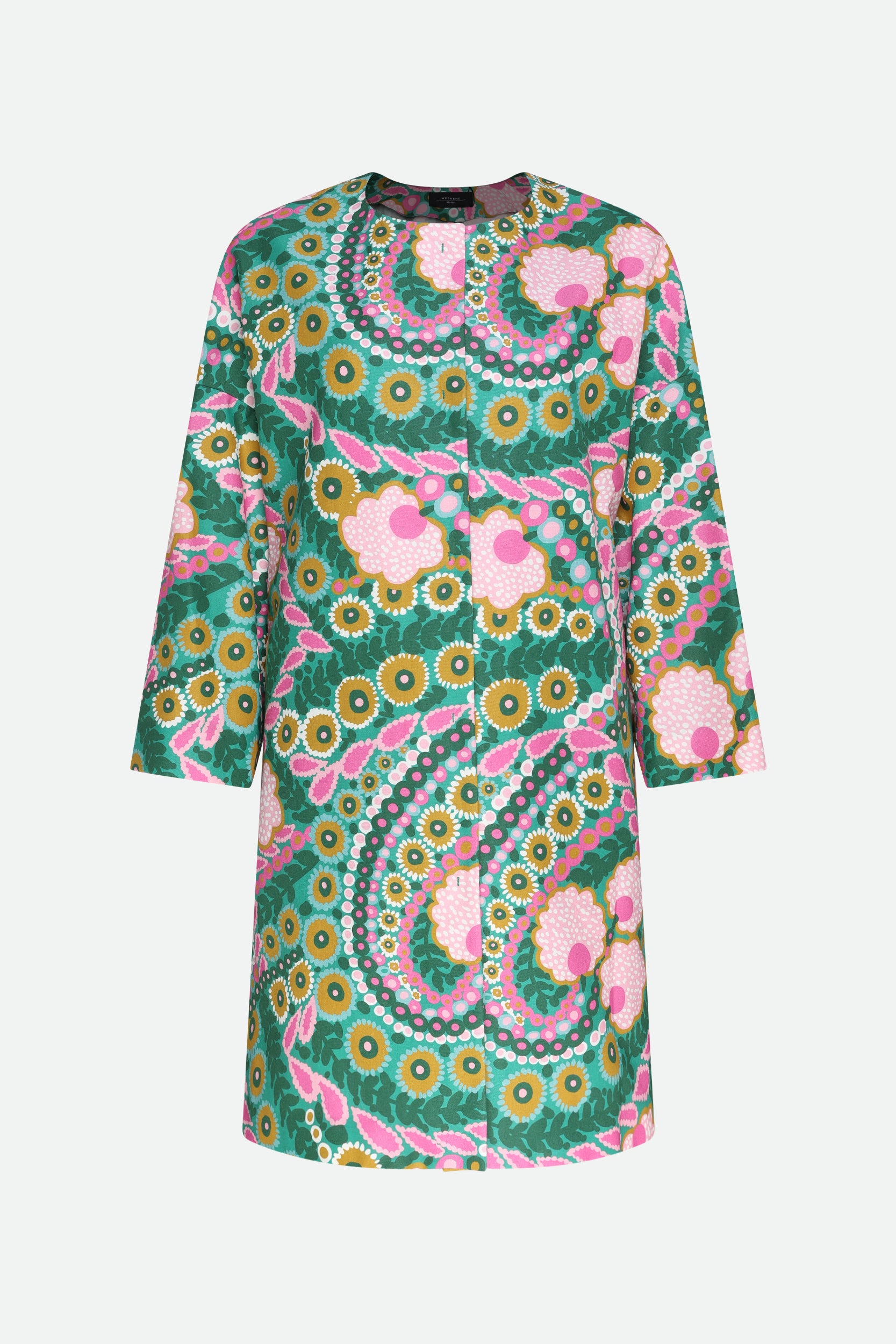 Weekend Max Mara Multicolored Pattern Coat