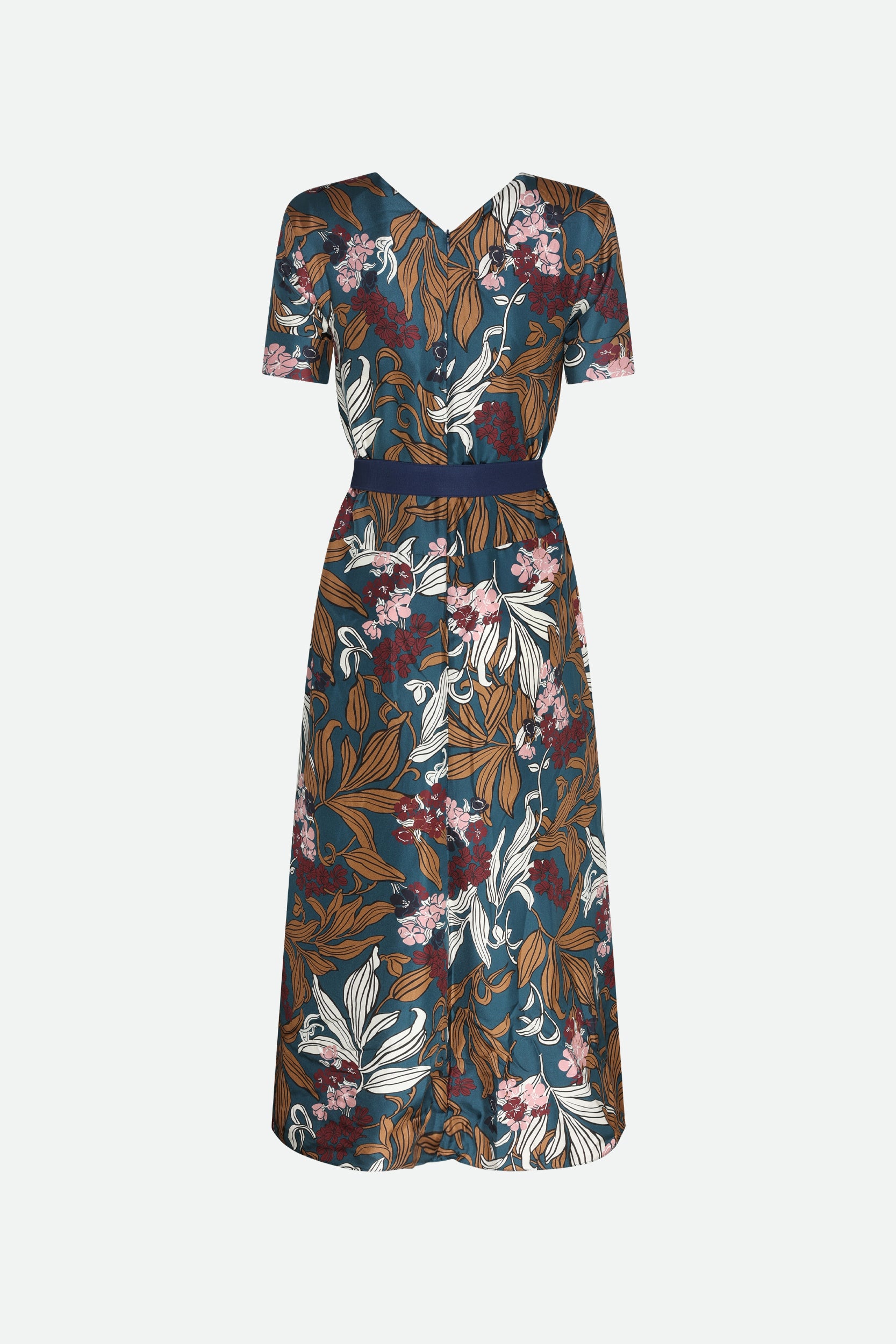 S Max Mara Multicolored Pattern Dress