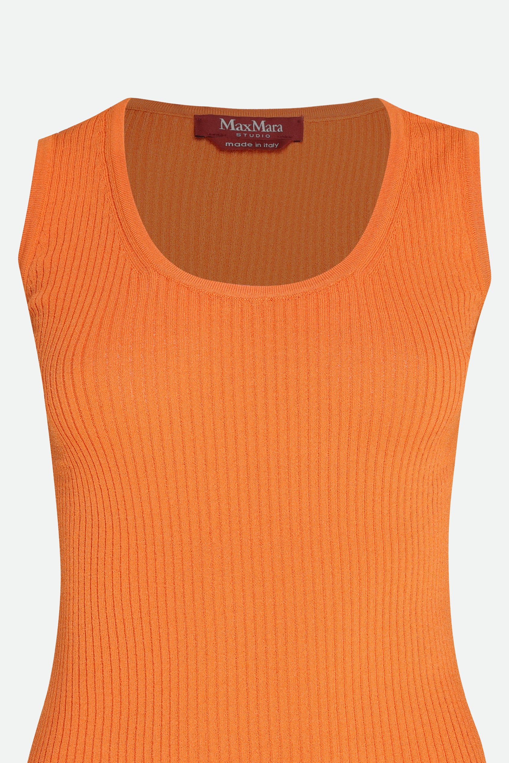 Max Mara Studio Tank Top Orange