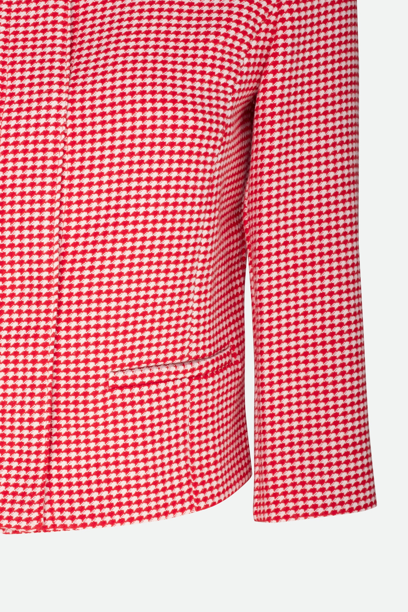 Emme By Marella Checked Blazer Red and Bianco 