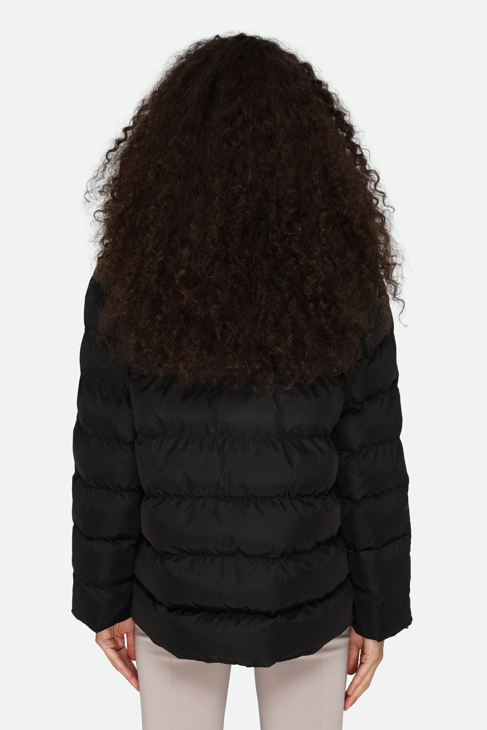 Pinko Black Down Jacket