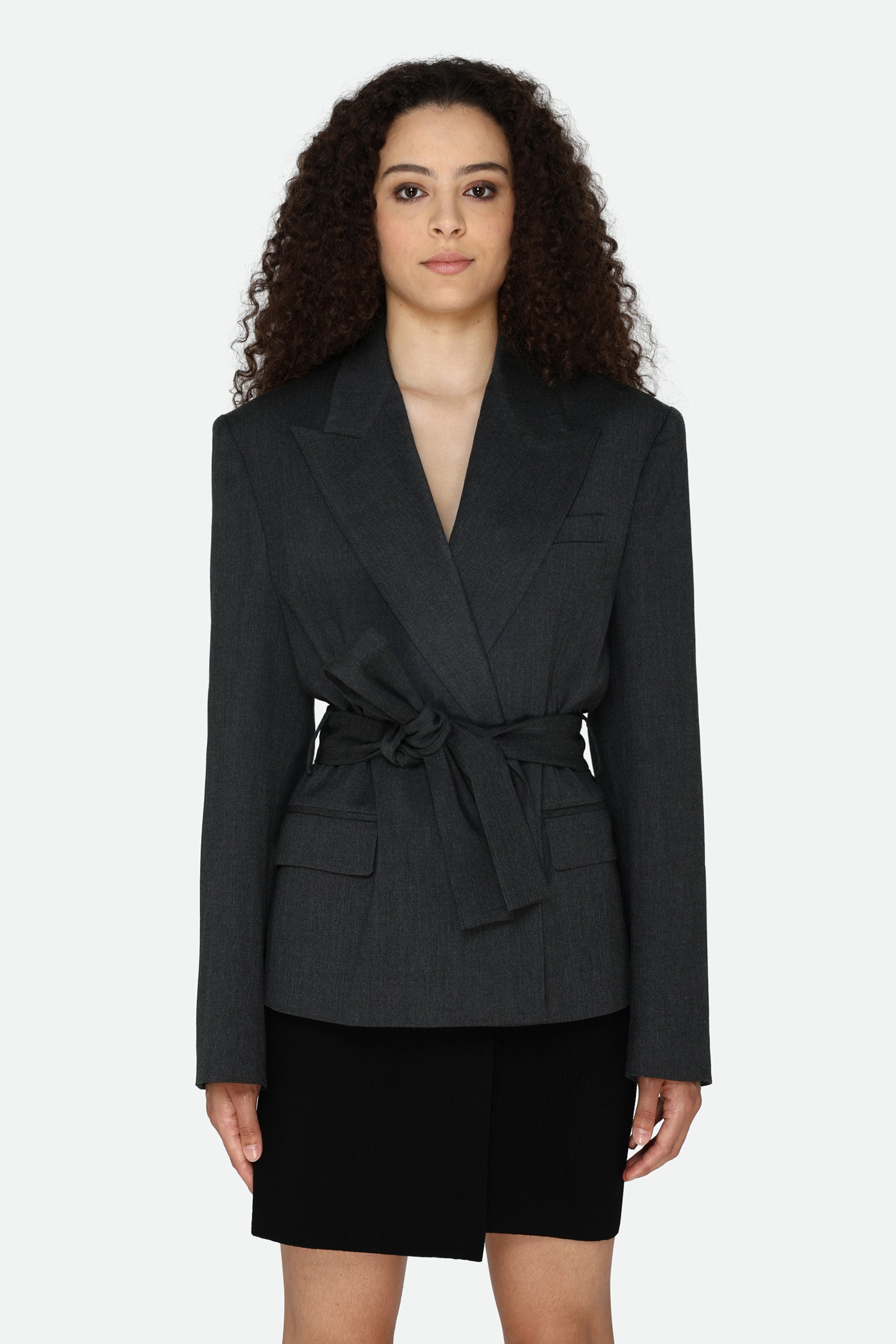 Pinko Blazer in Grey Flannel