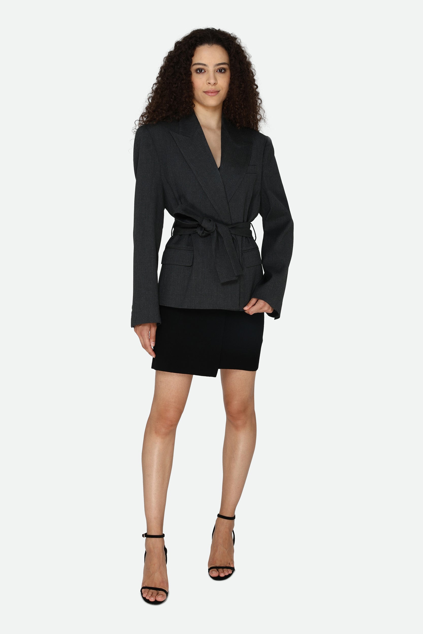 Pinko Blazer in Grey Flannel