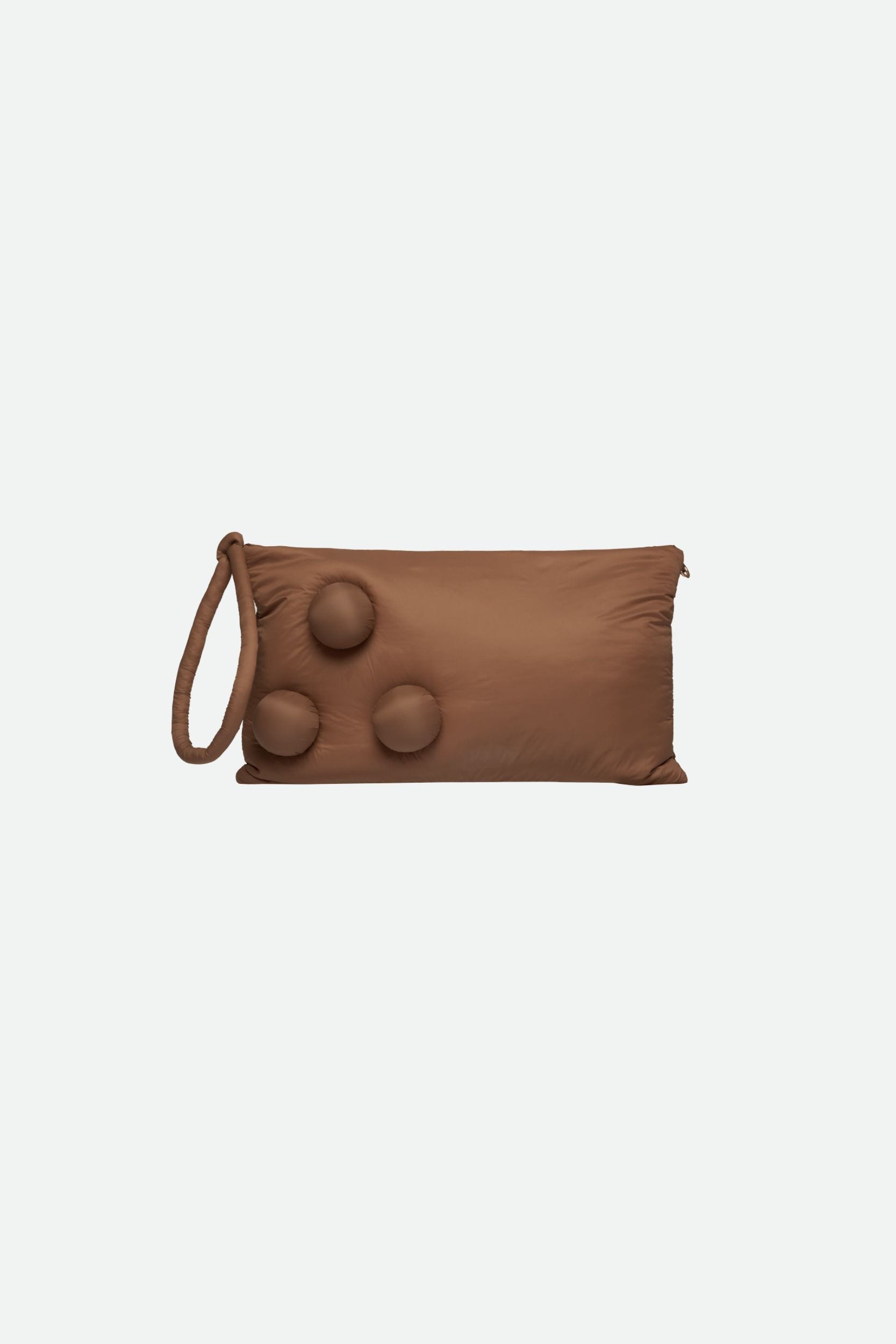 La Milanesa Clutch Floriana Brown