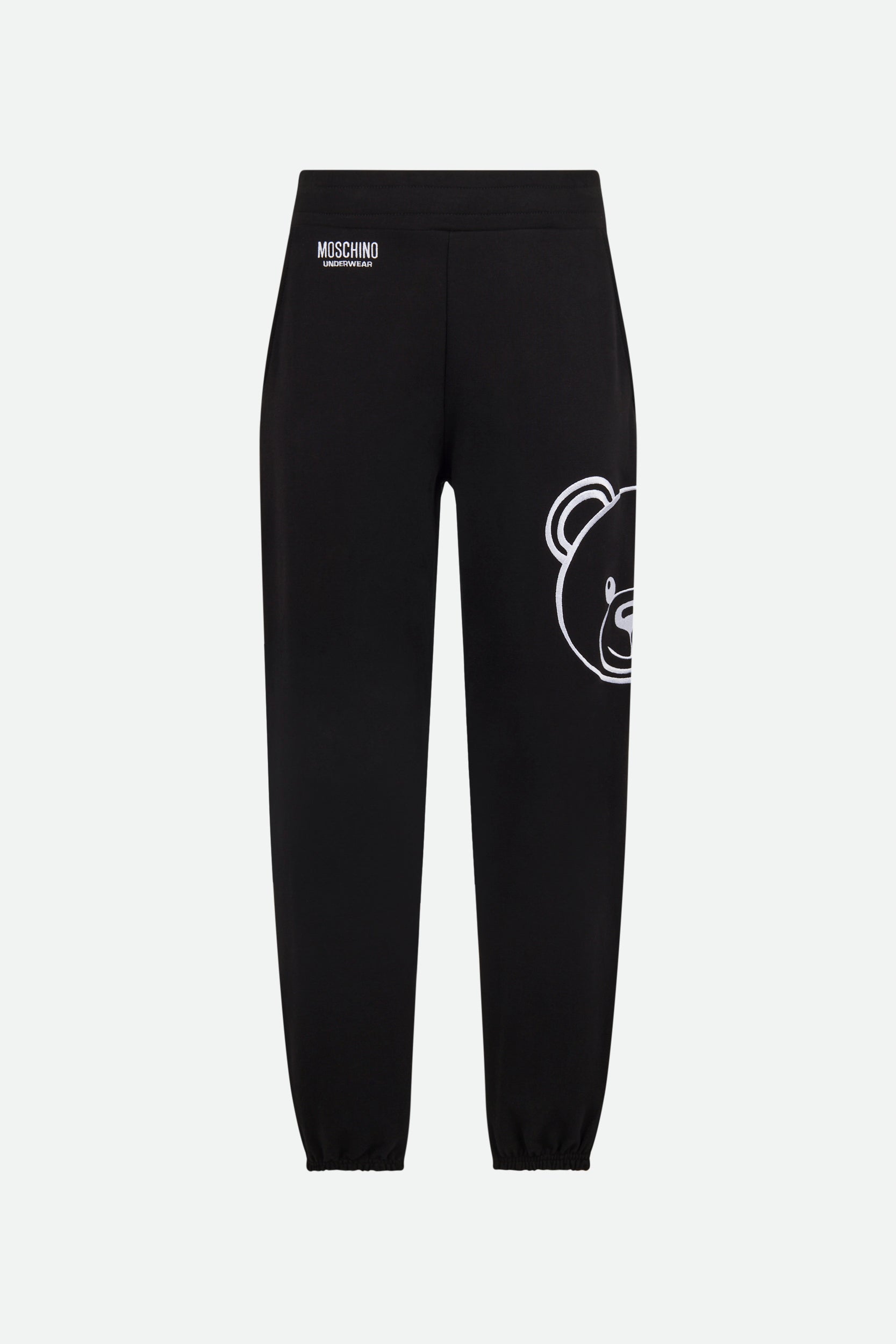 Moschino Pantalone Tuta Nero