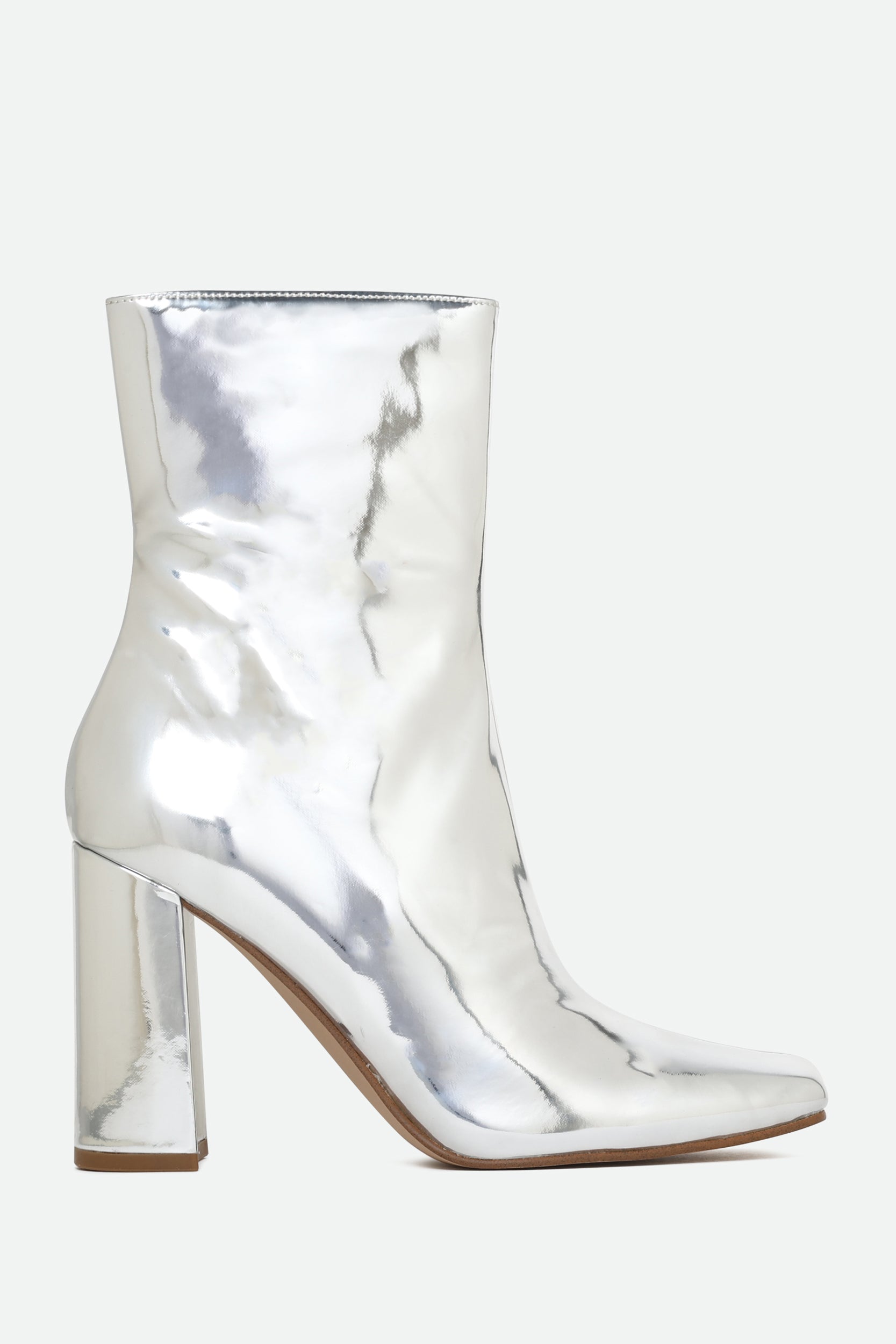 Steve Madden Silver Boot