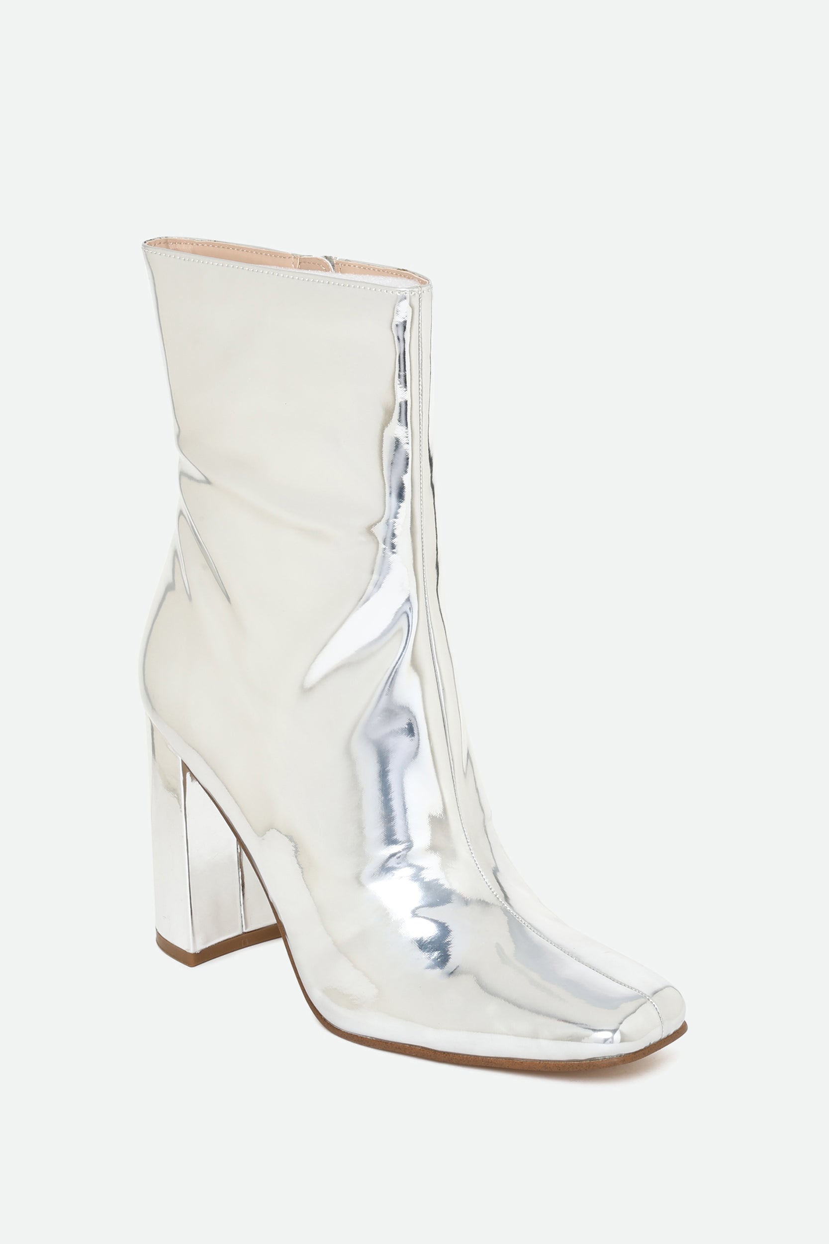 Steve Madden Silver Boot