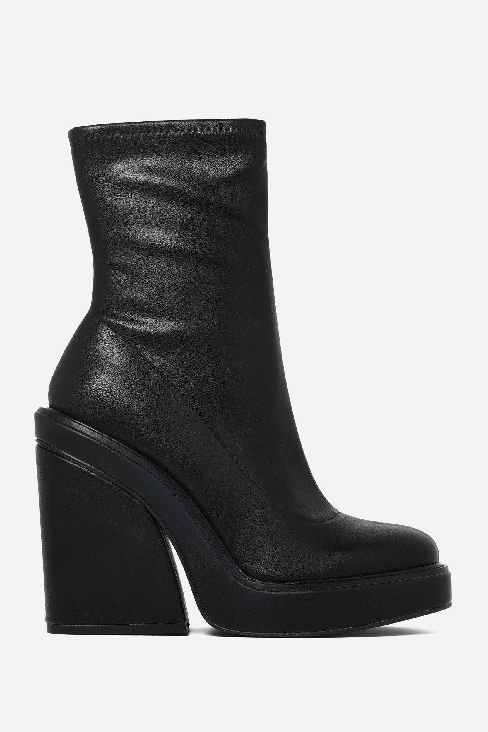 Steve Madden Black Leather Boot