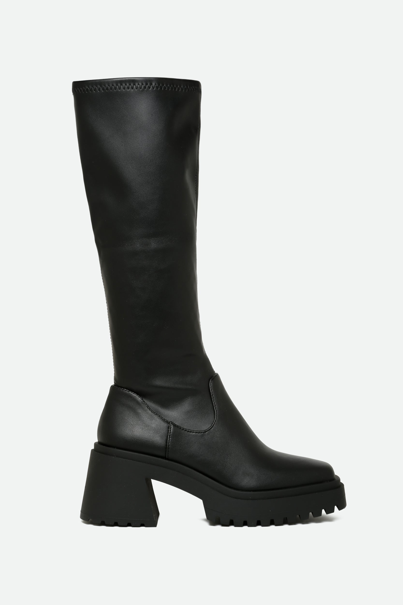 Steve Madden Black Frontier High Boot