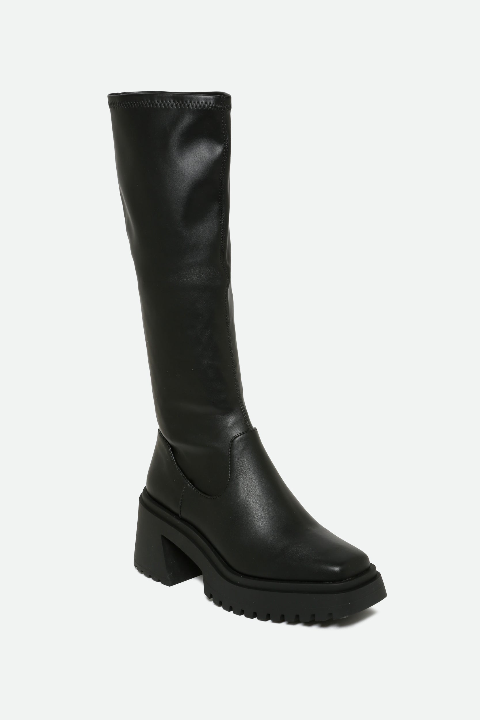 Steve Madden Black Frontier High Boot