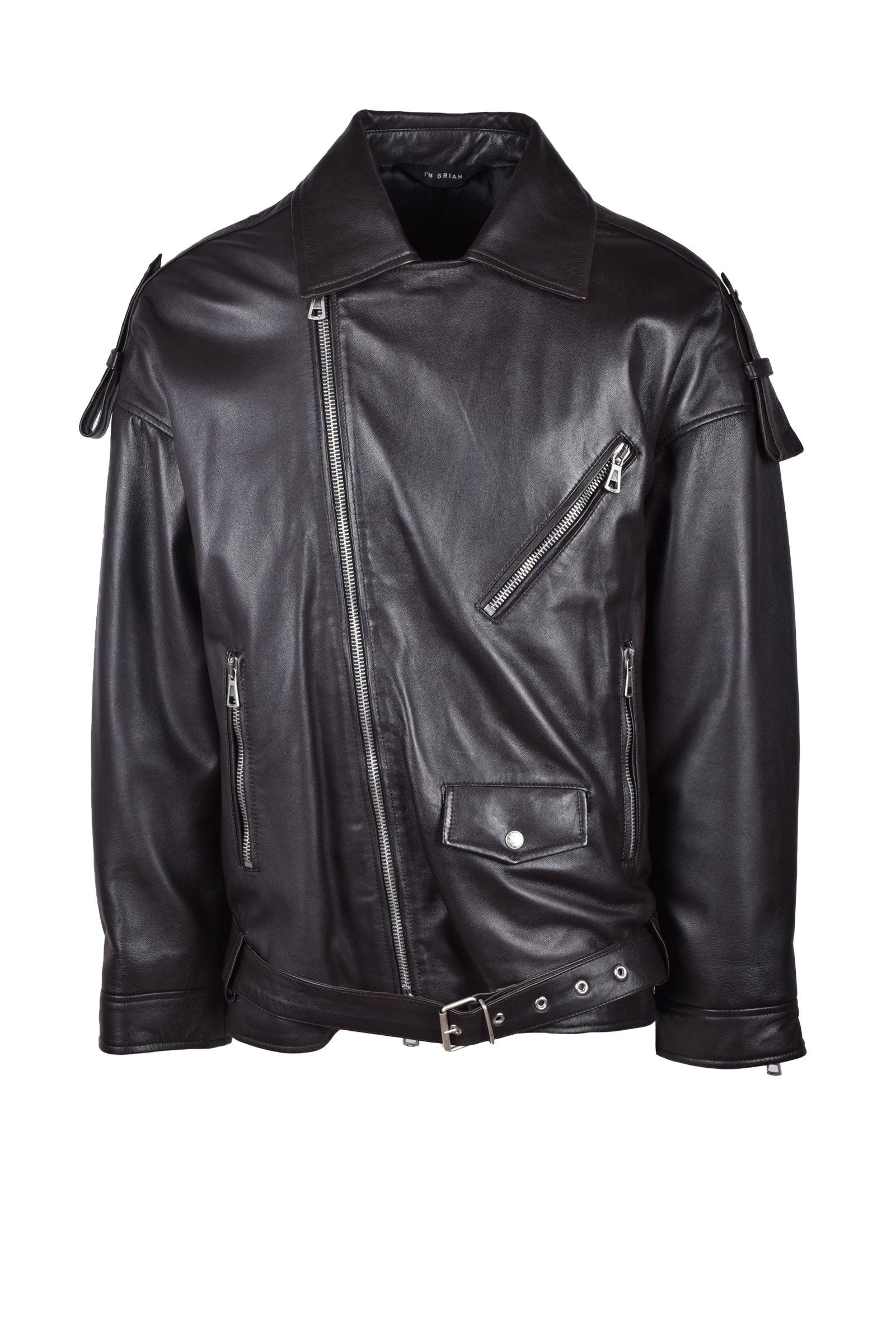 I M Brian Leather Jacket