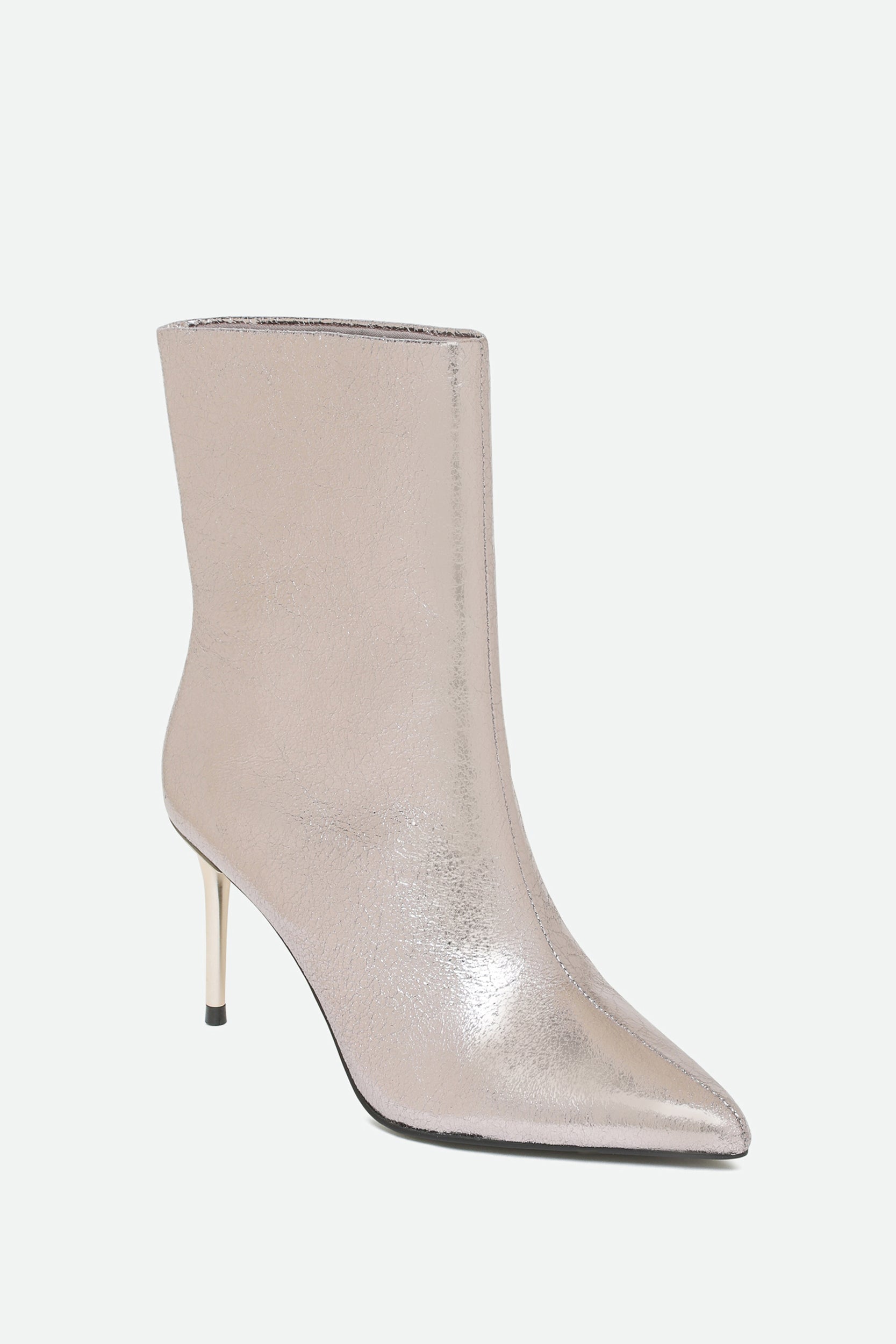 Steve Madden Ankle Boot Lyricals Silver