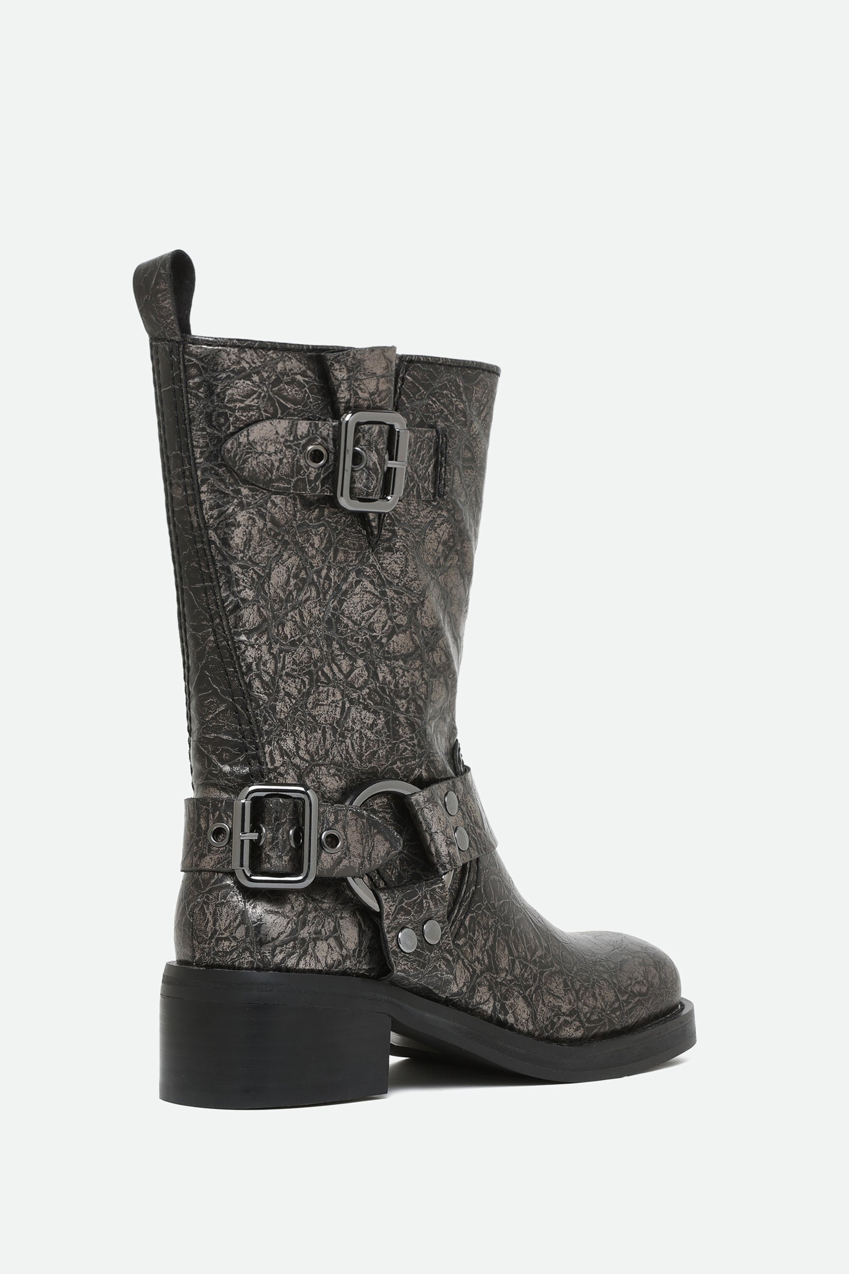 Steve Madden Boots Route Silver