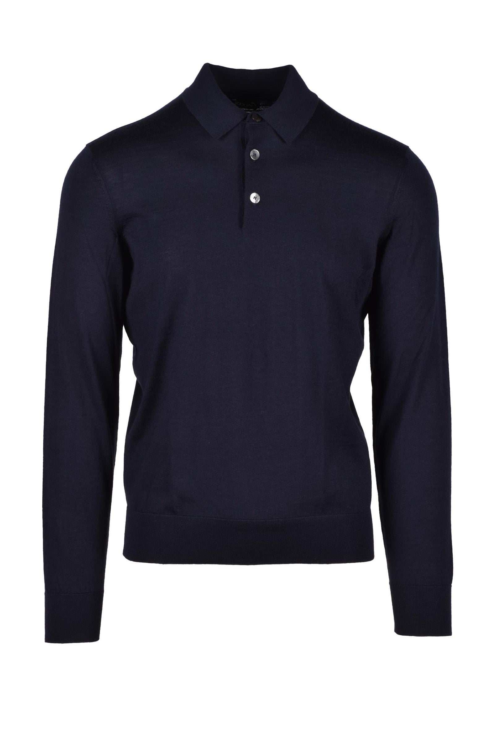 Zegna Knitted Polo Shirt