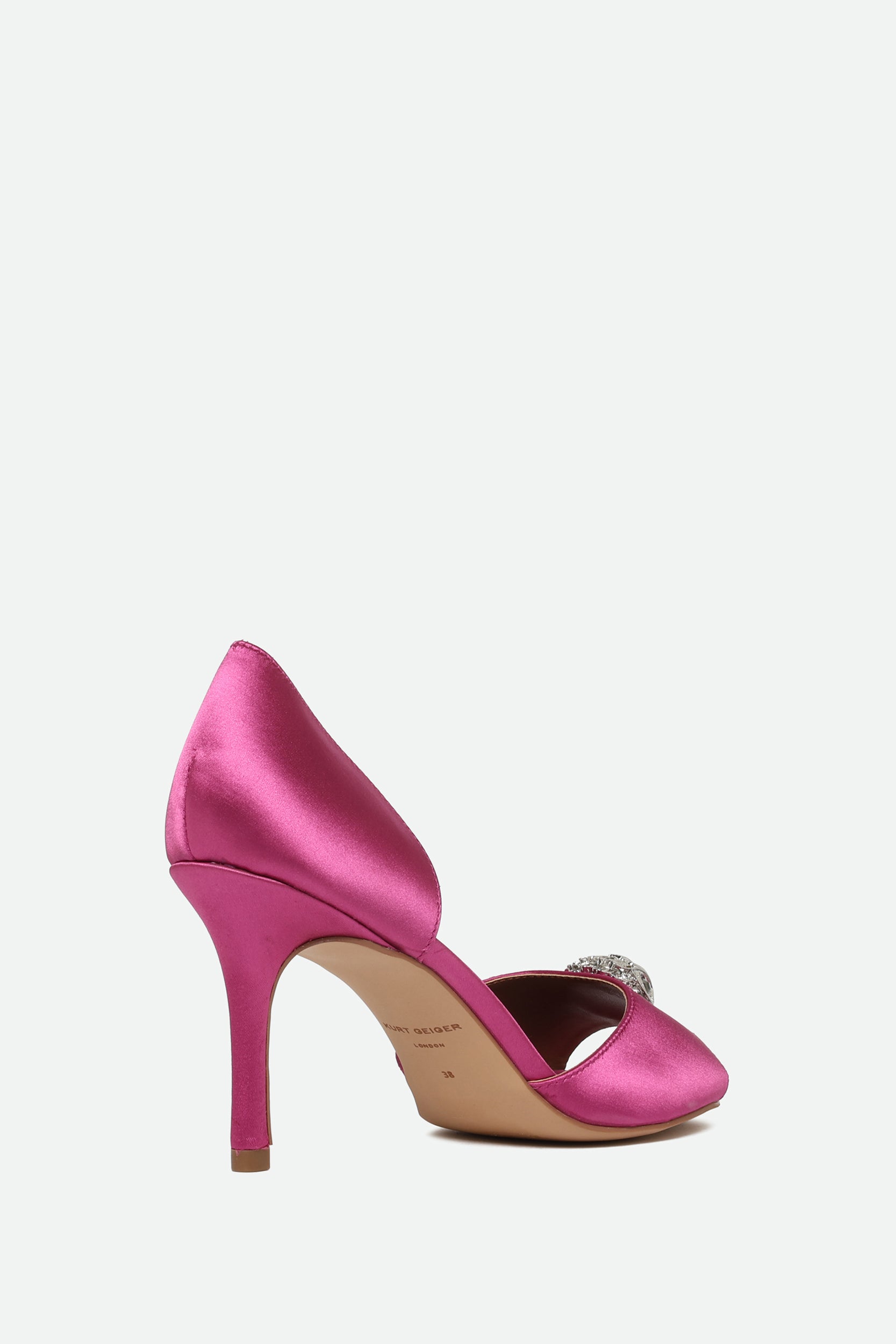 Kurt Geiger Sandalo in Pelle Fucsia