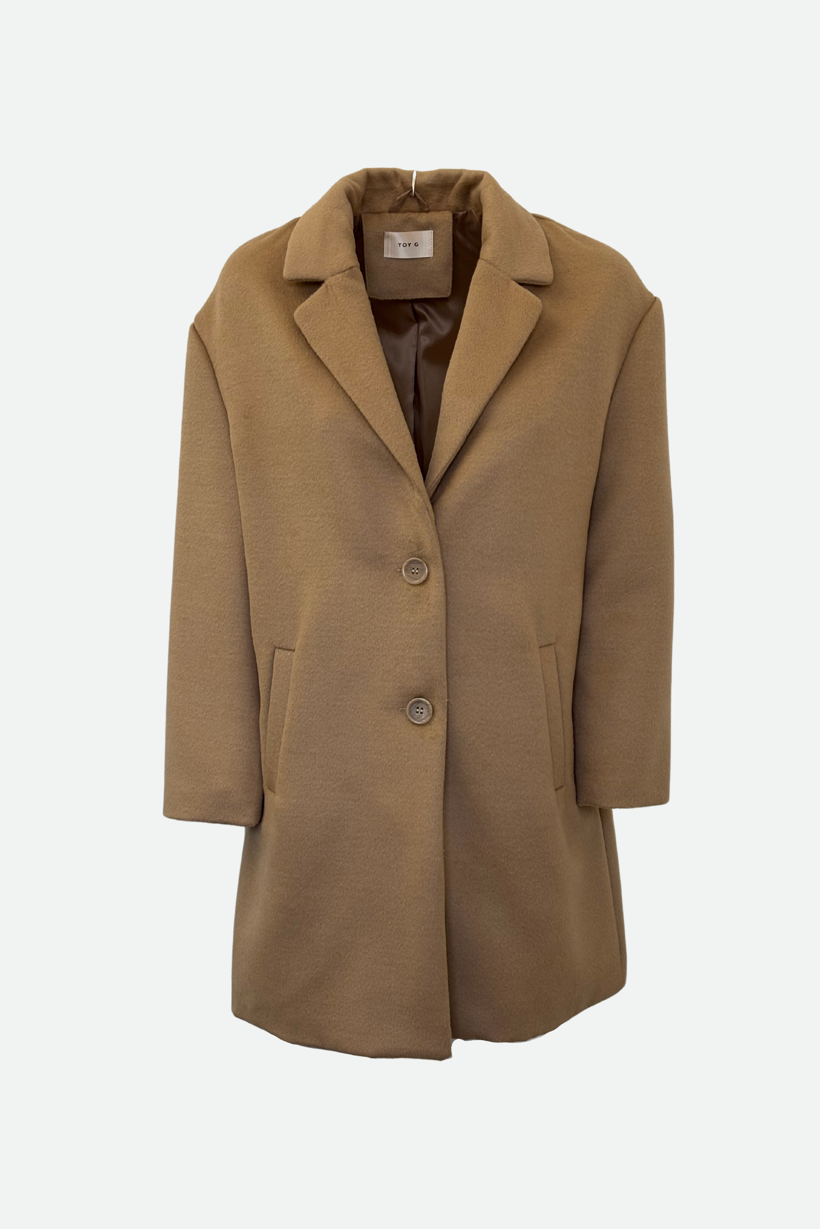 TOY G Cappotto Monopetto Beige