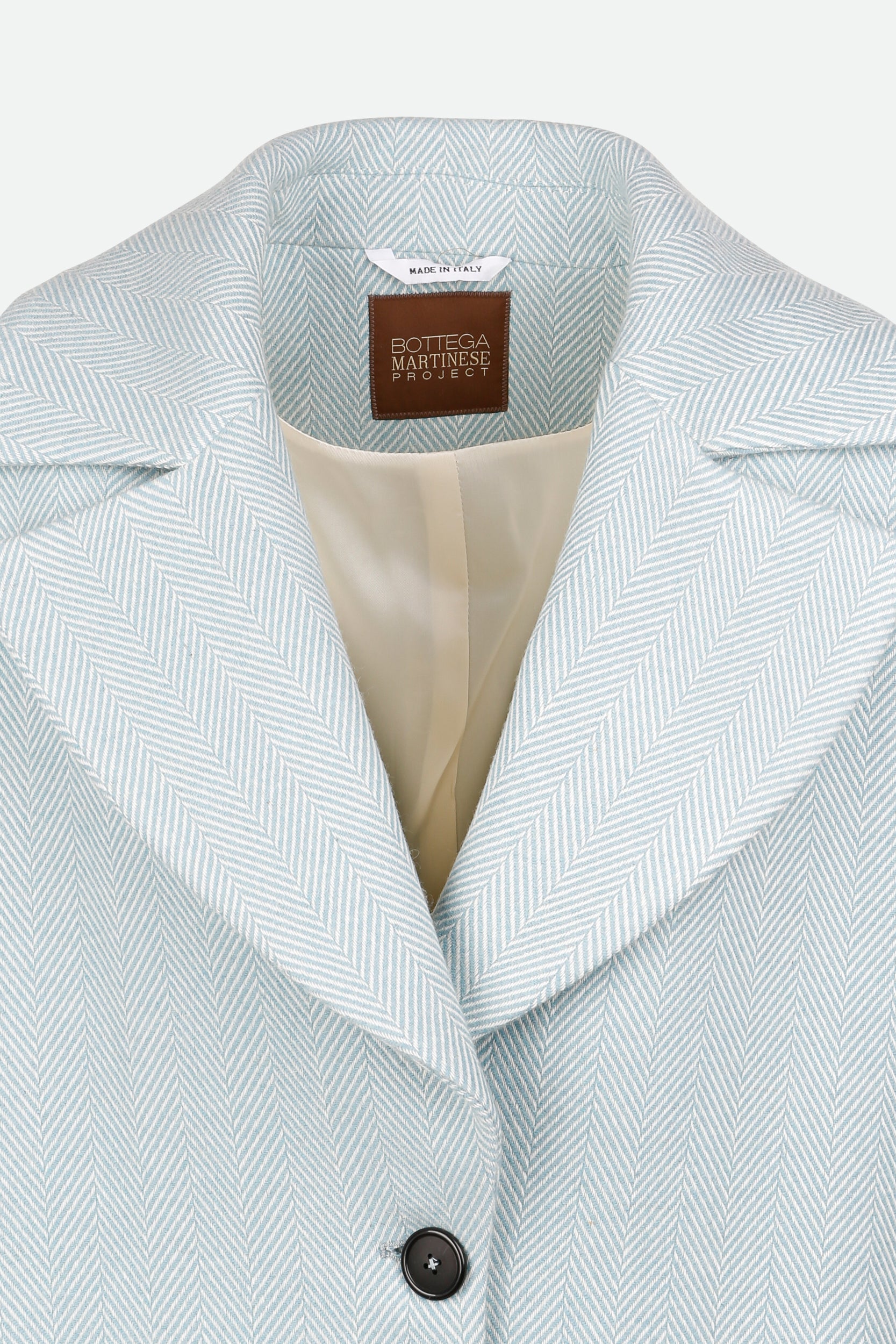 Bottega Martinese Light blue coat