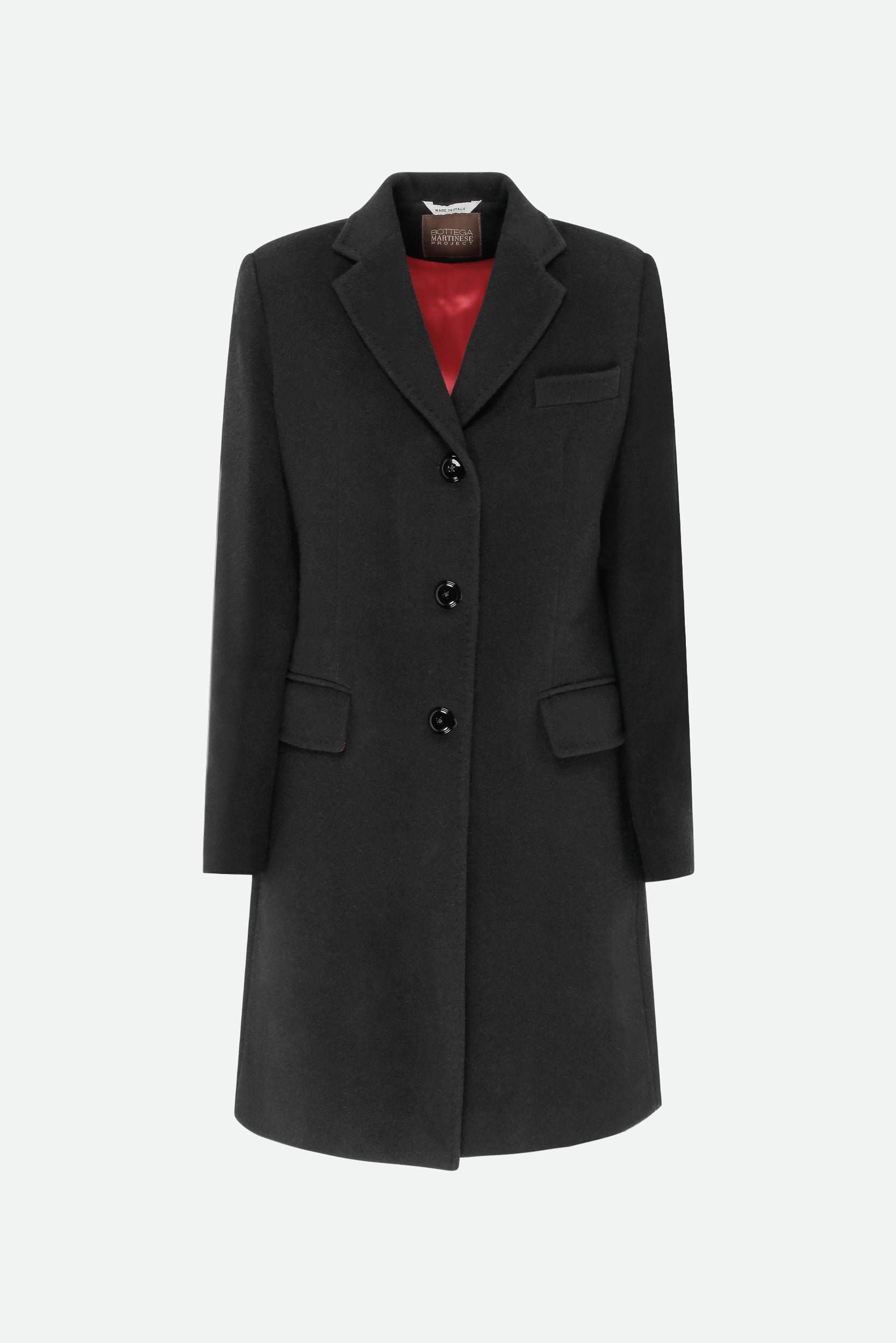 Bottega Martinese Black Coat