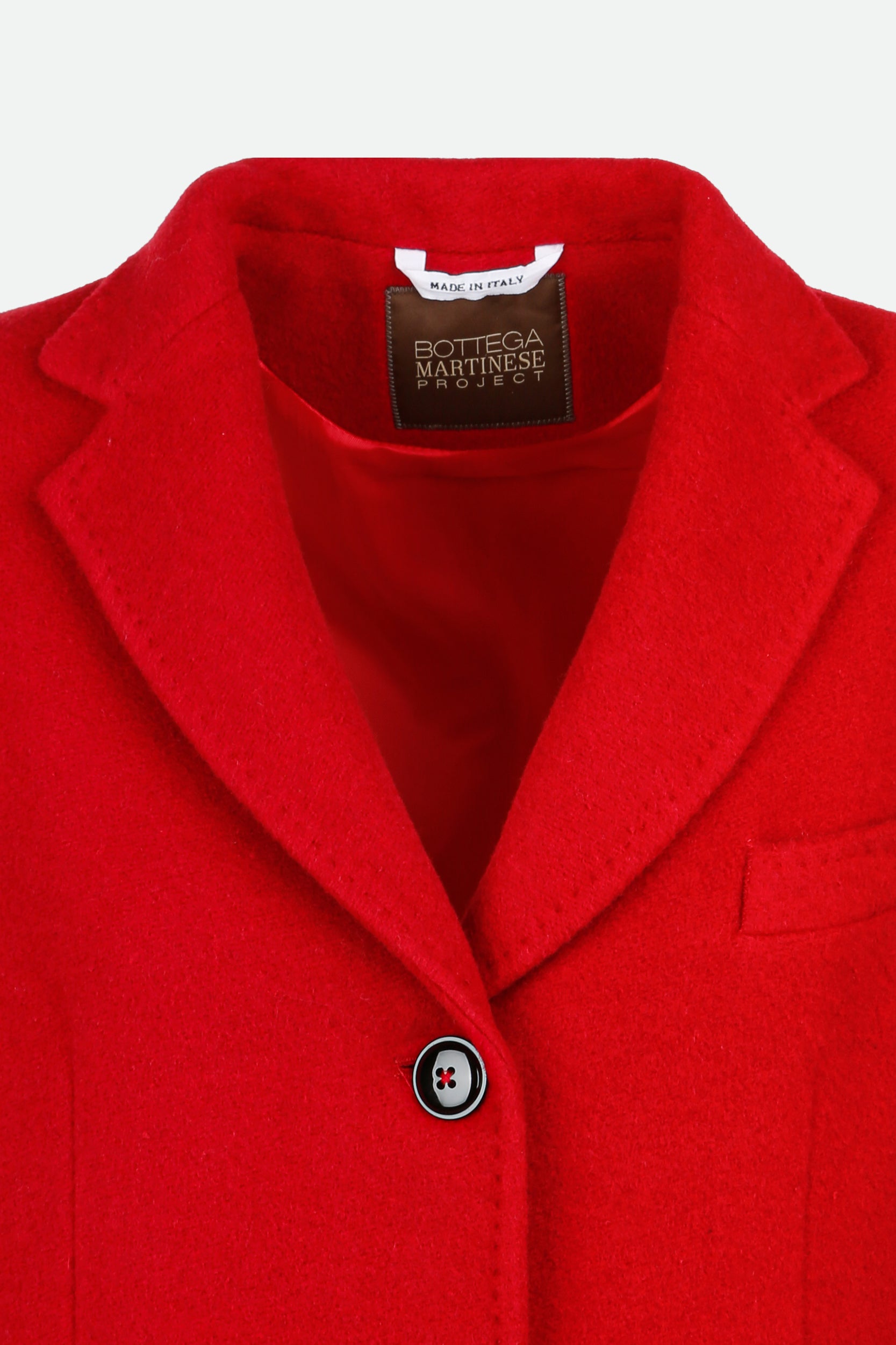 Bottega Martinese Red Coat