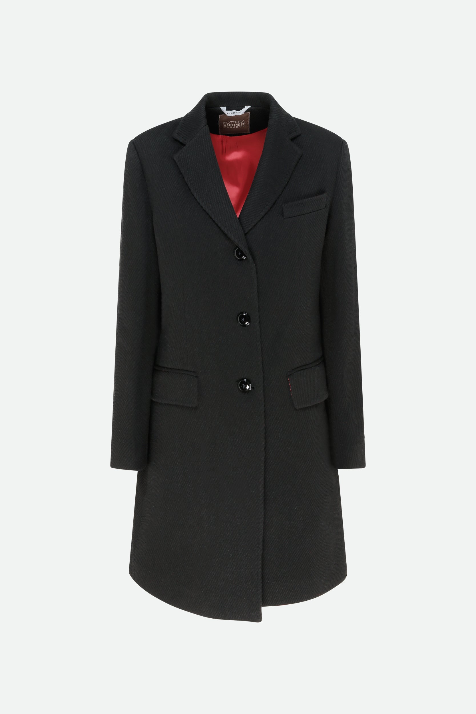 Bottega Martinese Black Coat