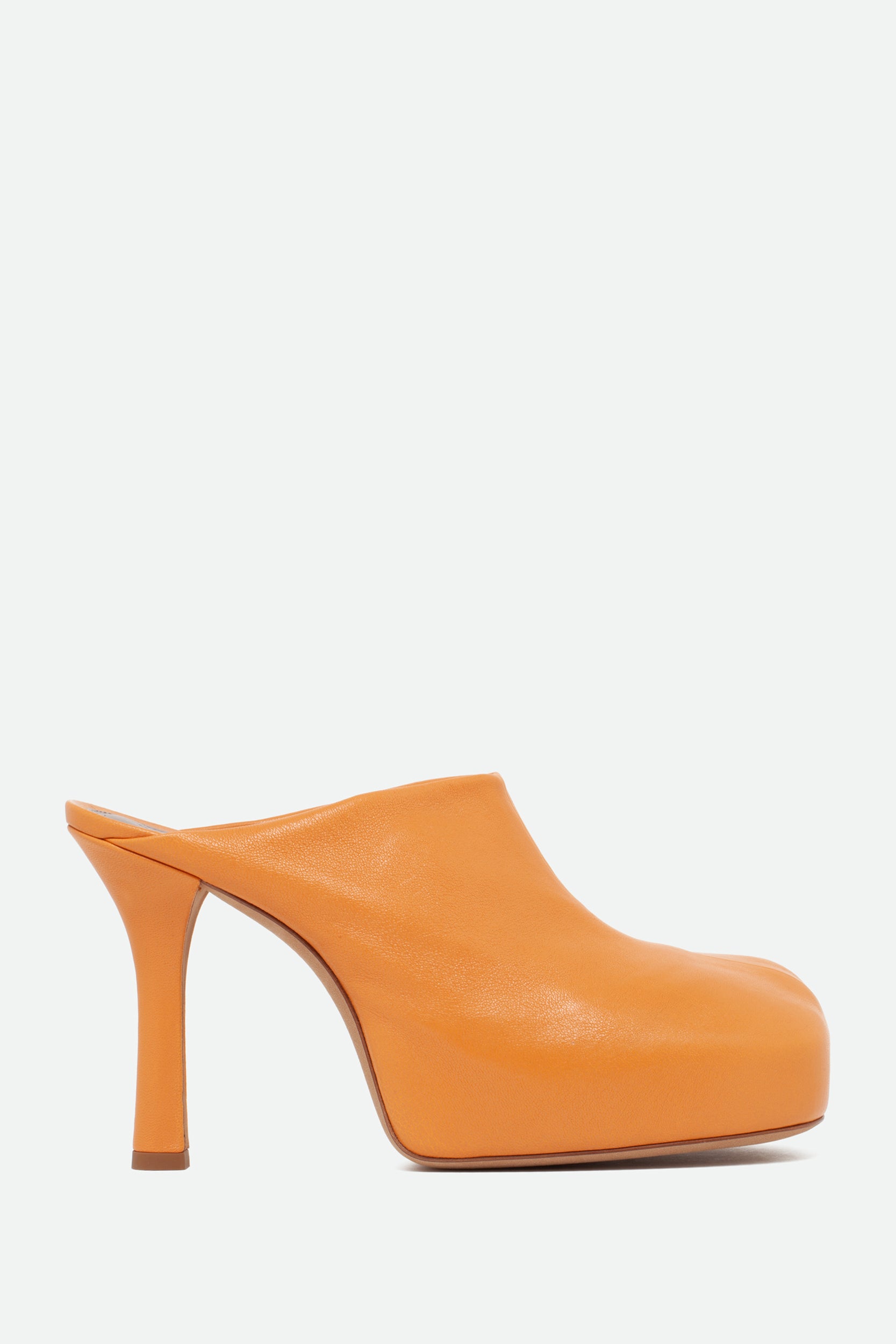 Bottega Veneta Orange Mules